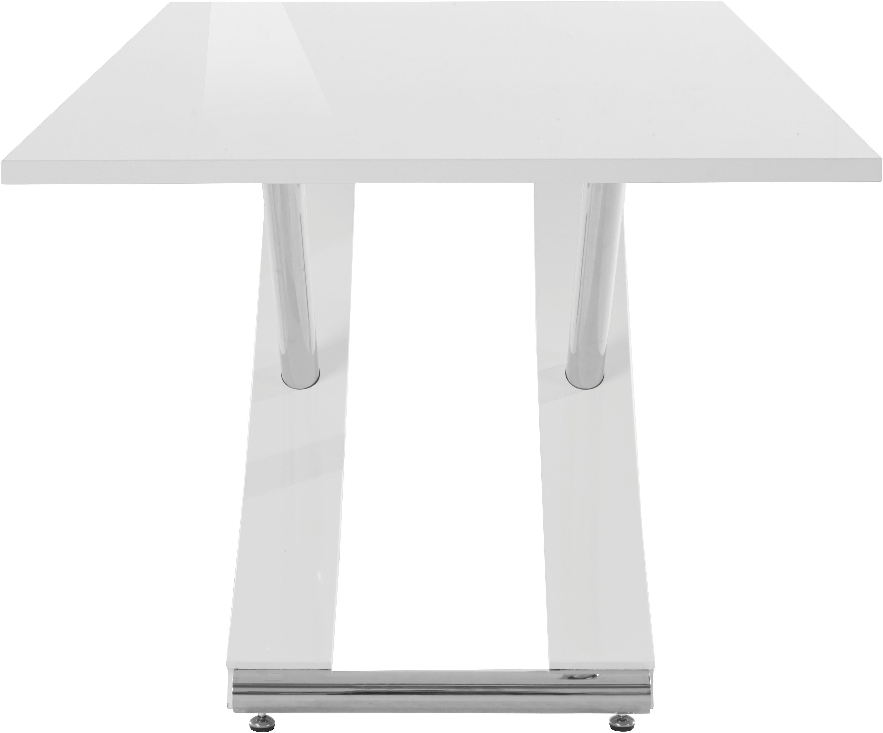 INOSIGN Eettafel Kaleo, TOPSELLER! Breedte 160 cm, modern ontwerp, stabiel, hoogglans
