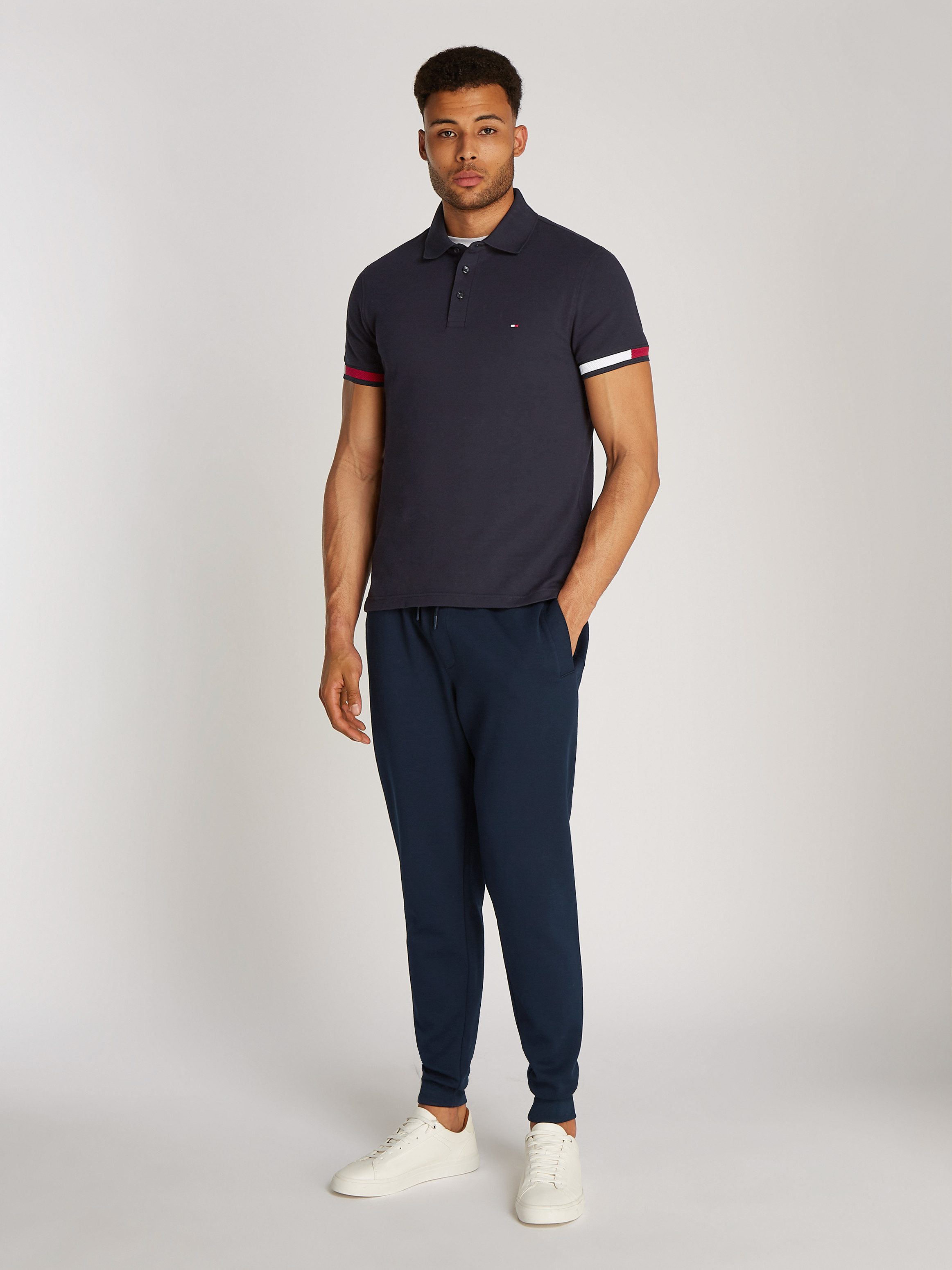 Tommy Hilfiger Poloshirt FLAG CUFF SLIM POLO