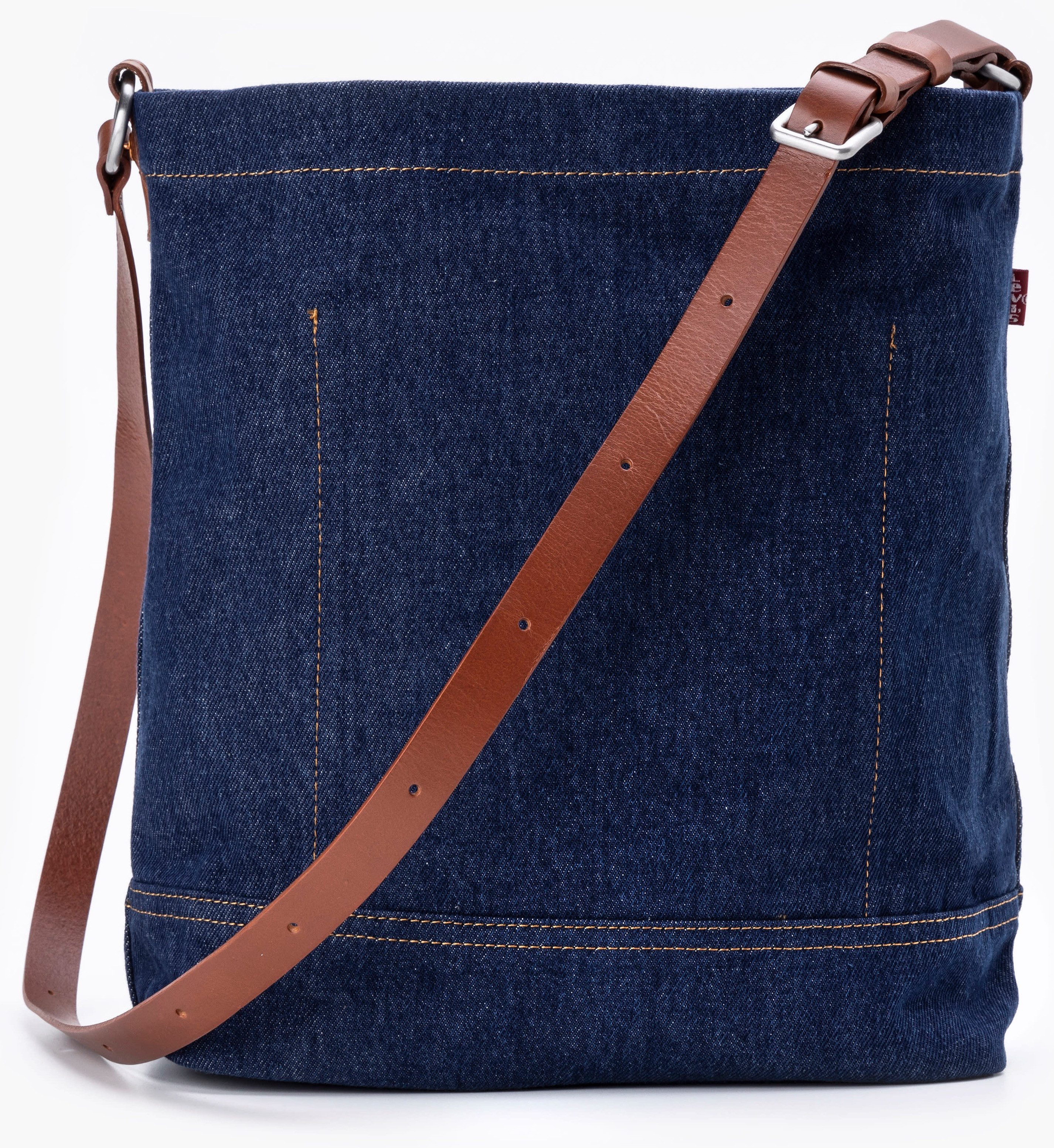 Levi's Handtas WOMEN'S HERITAGE BUCKET BAG dames handtassen blauw