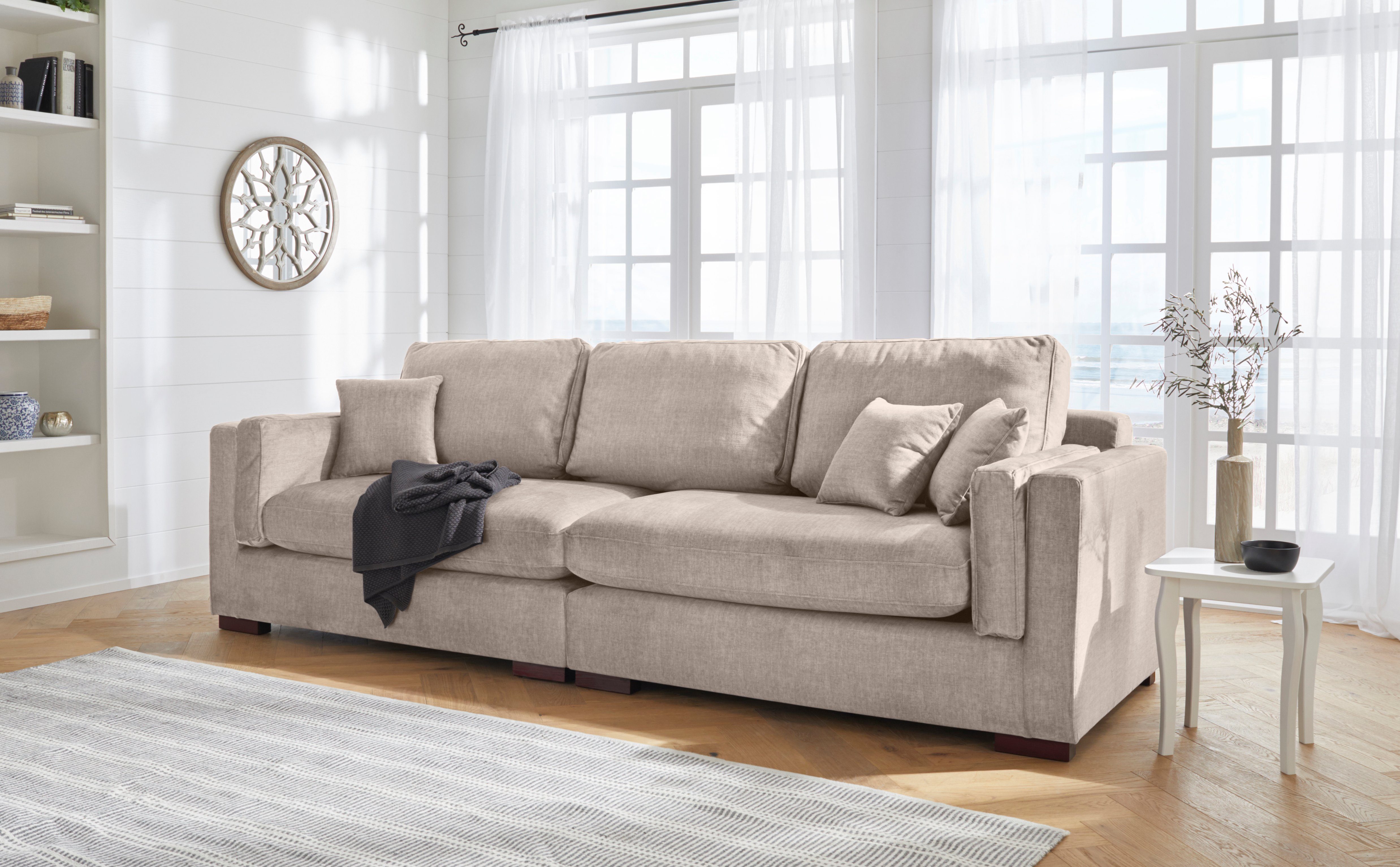 Home affaire Megabank Fresh Pond in vele stofkwaliteiten en kleuren, bxdxh: 290x96x95 cm