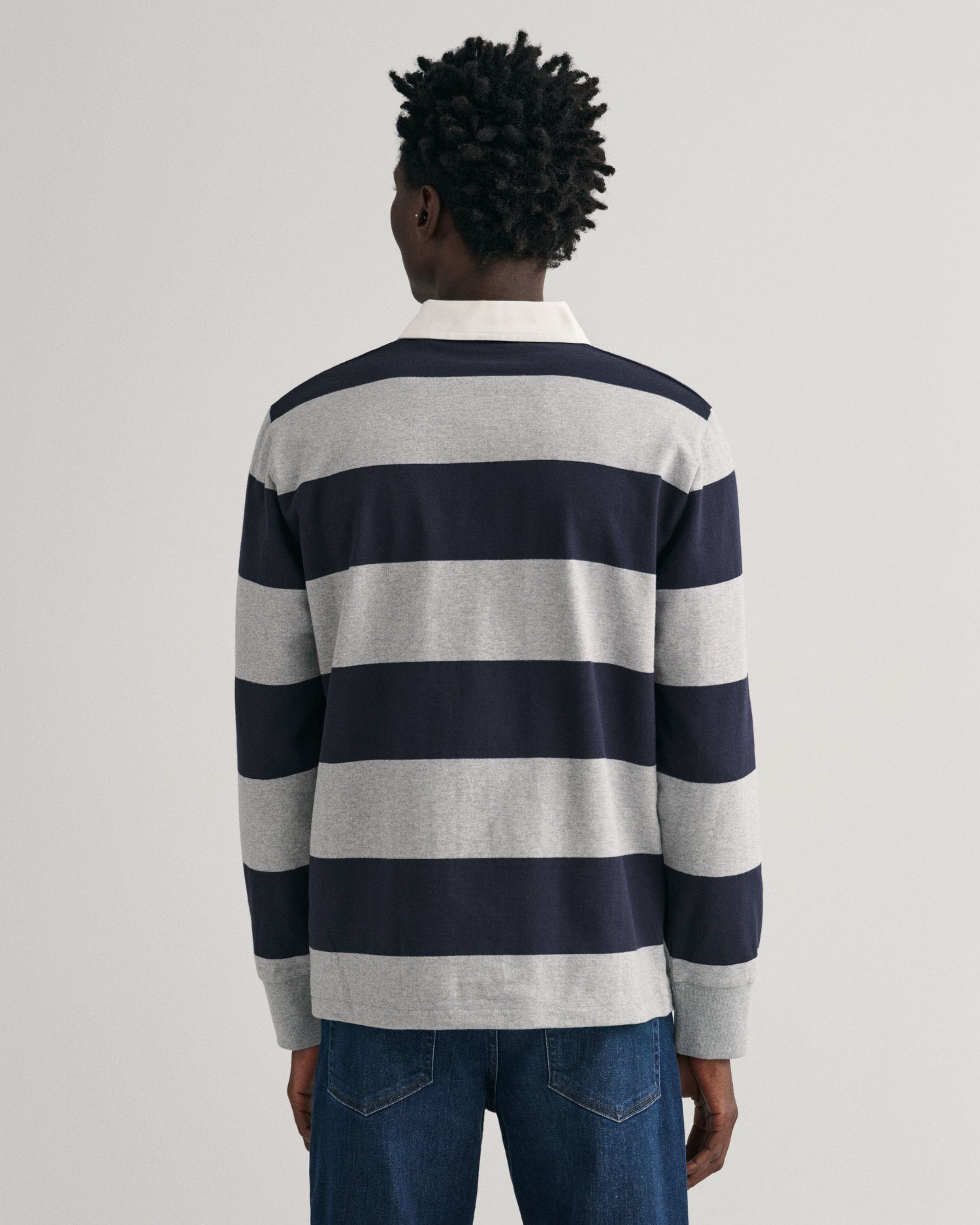 Gant Rugbyshirt REG SHIELD BARSTRIPE HEAVY RUGGER