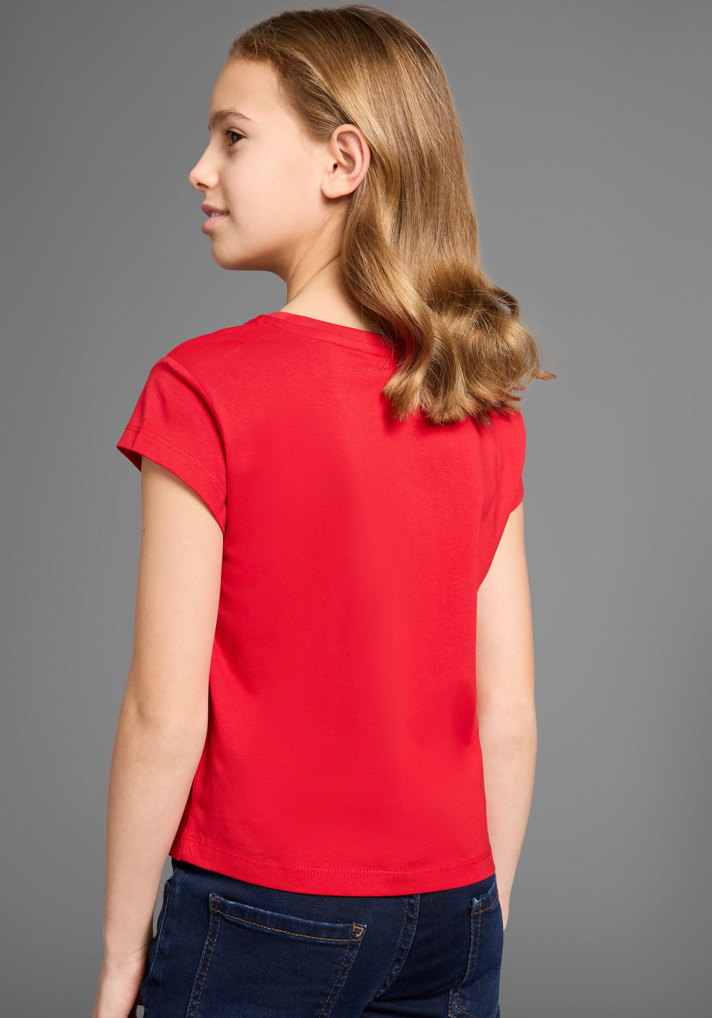 KIDSWORLD T-shirt New York - Print Korte mouwen, rechte pasvorm, met stijlvolle print