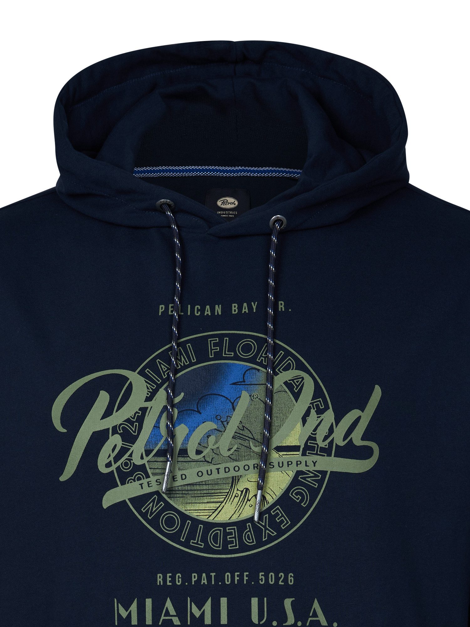 Petrol Industries Hoodie met logoprint