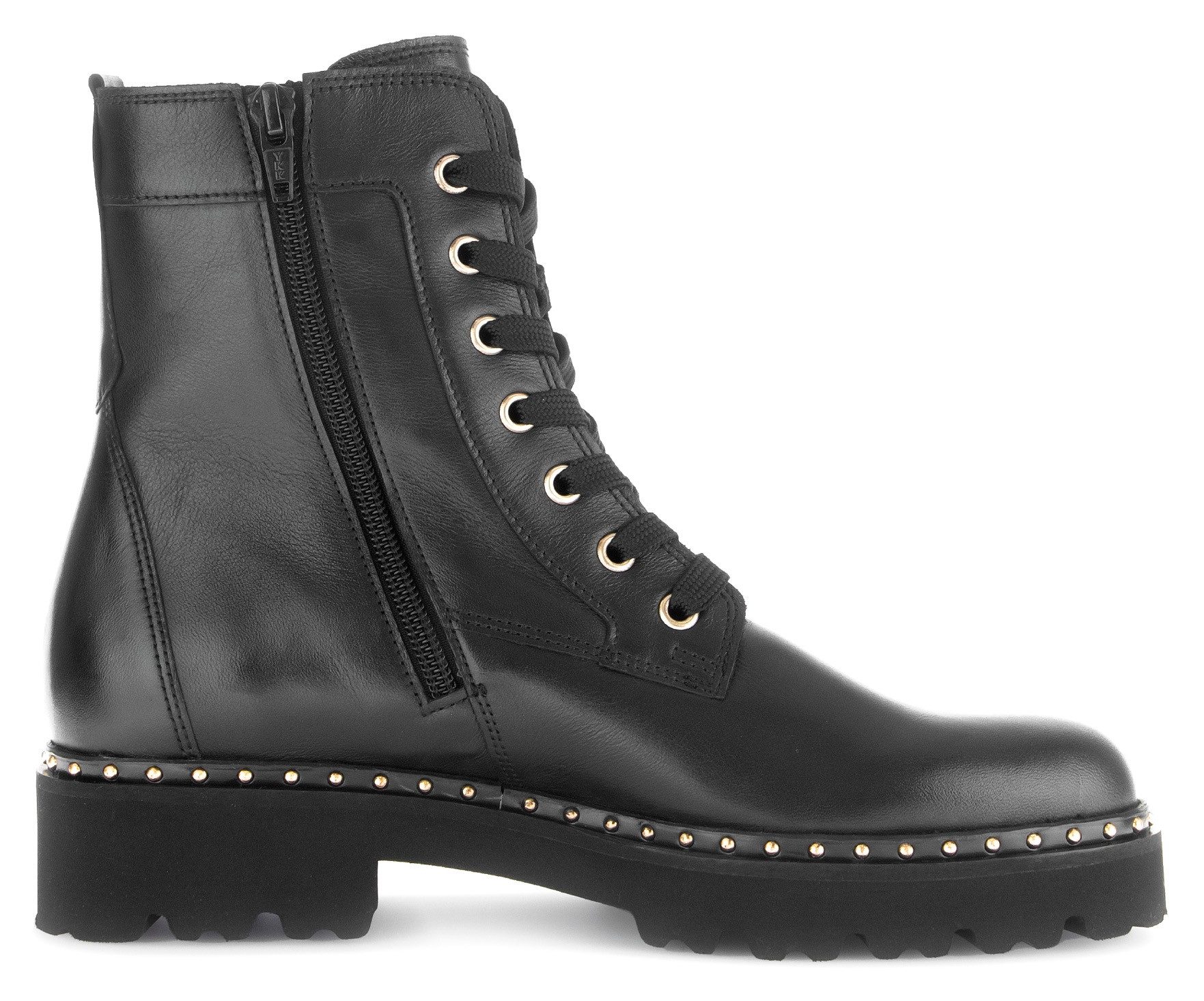 Gabor Veterschoenen blokhak, veterschoen, enkellaars, laarzen met best fitting-uitrusting