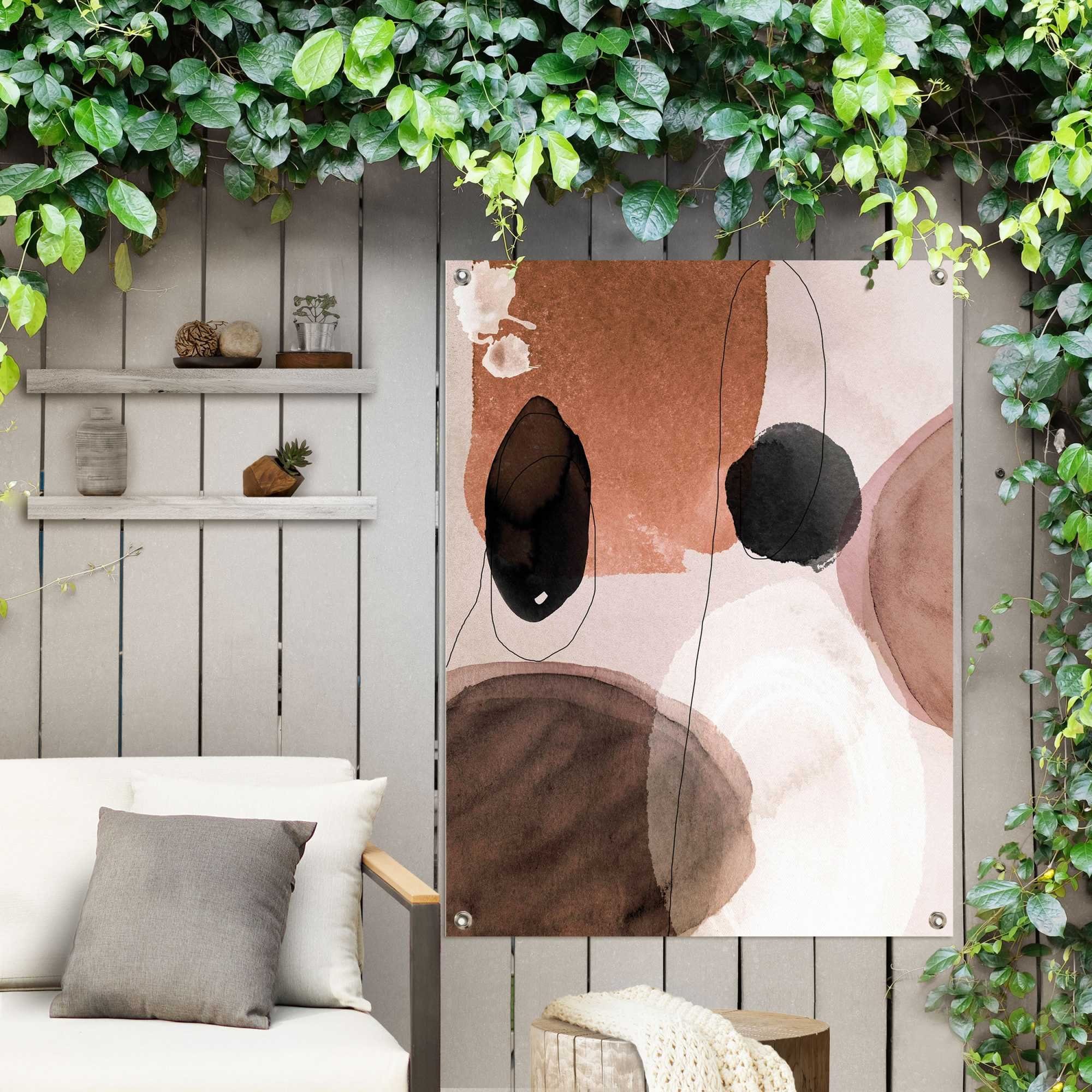 Reinders! Poster Abstracte modellen Outdoor voor tuin of balkon