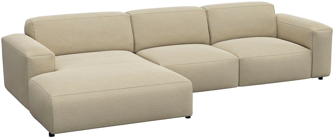 FLEXLUX Hoekbank Lucera comfortabel en comfortabel door hoogwaardige zitconstructie, L-vorm
