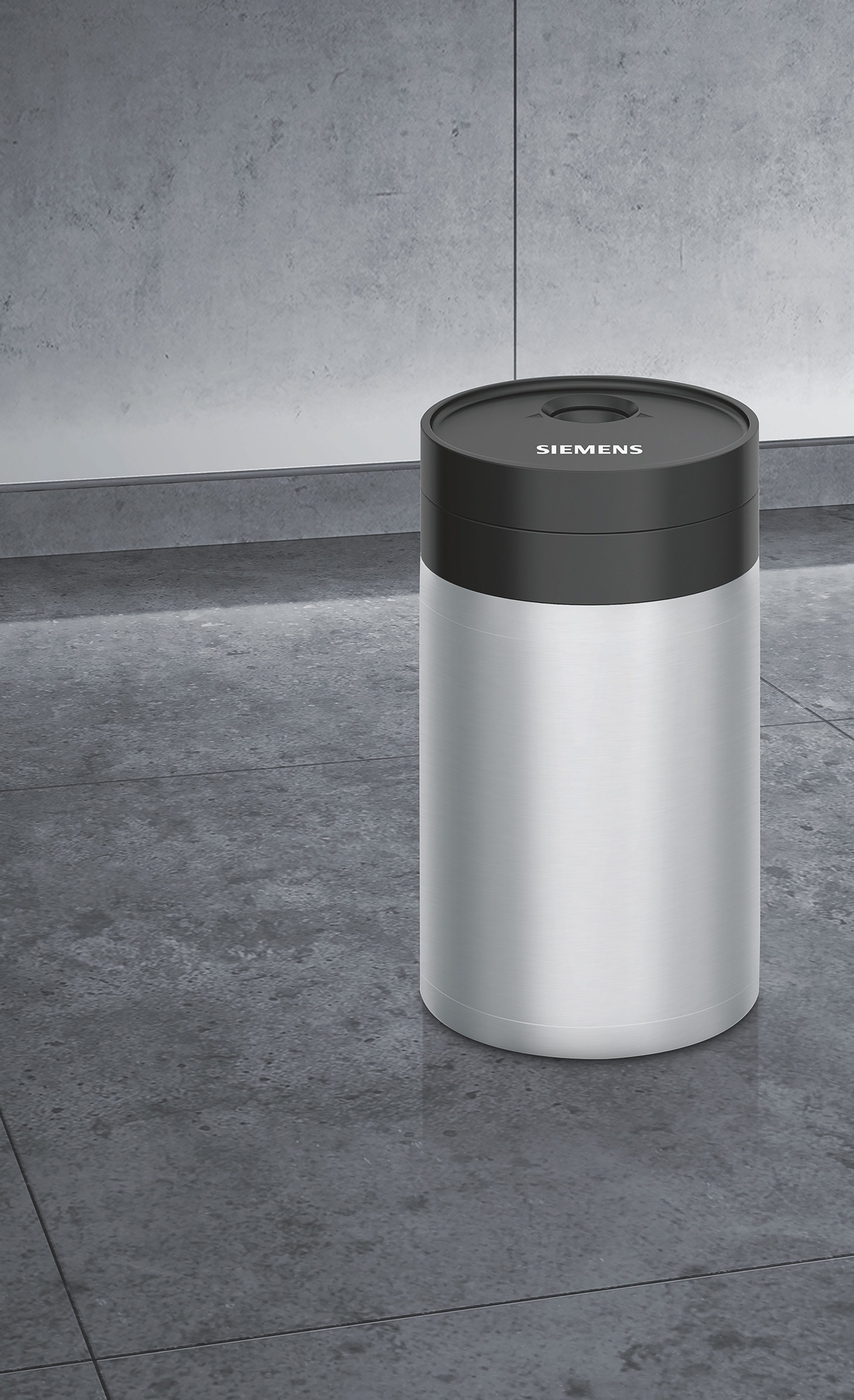SIEMENS Geïsoleerde melkbeker TZ80009N, freshlock-deksel, 0,5 l, voor alle volautomatische koffiezetapparaten van de eq-serie