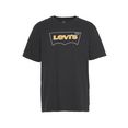 levi's t-shirt met logoprint zwart