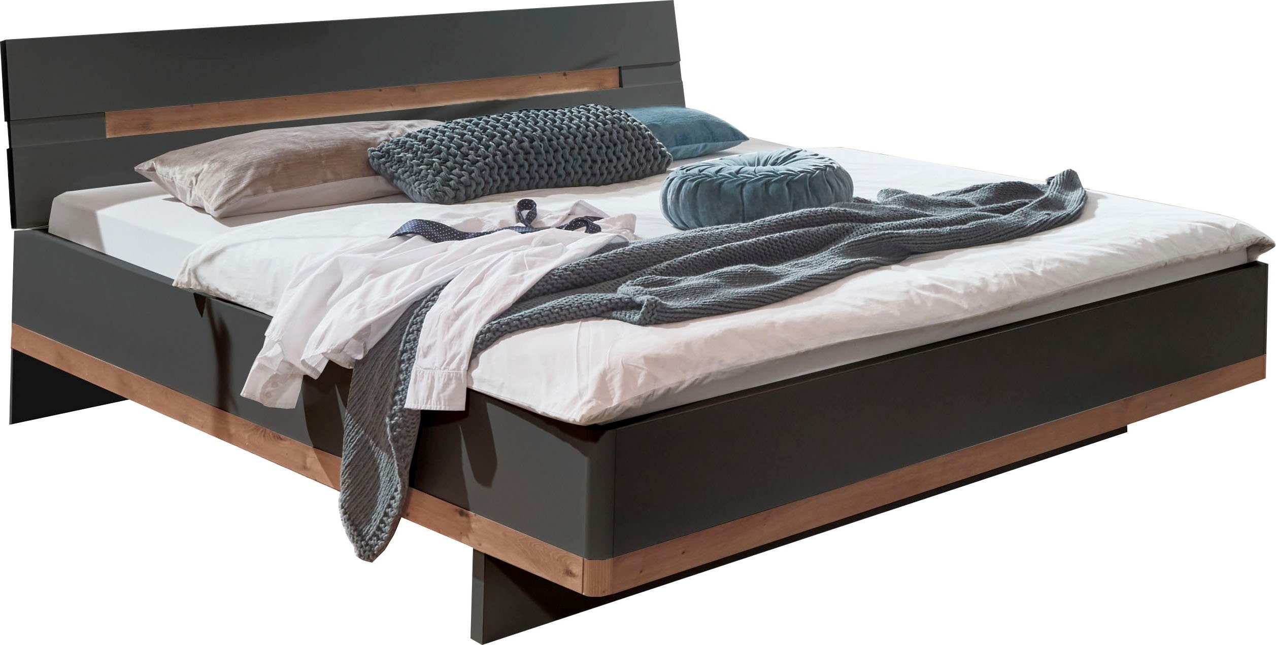 Wimex Bedframe Gibraltar bedden grijs