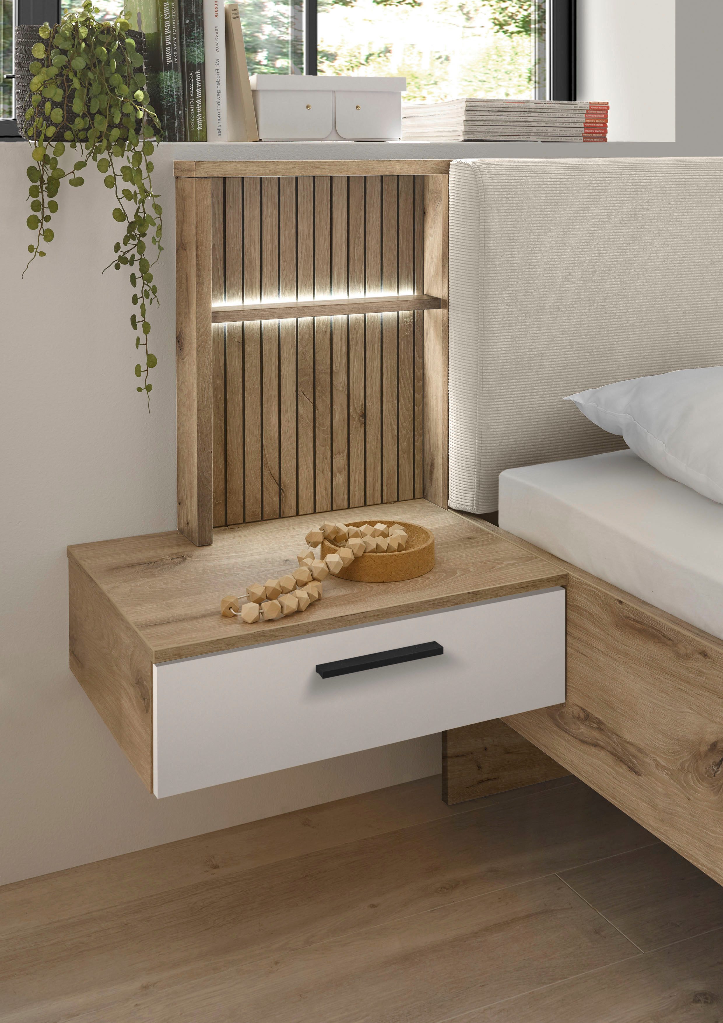 Schlafkontor Ledikant Daria bed met gestoffeerde hoofdeinde
