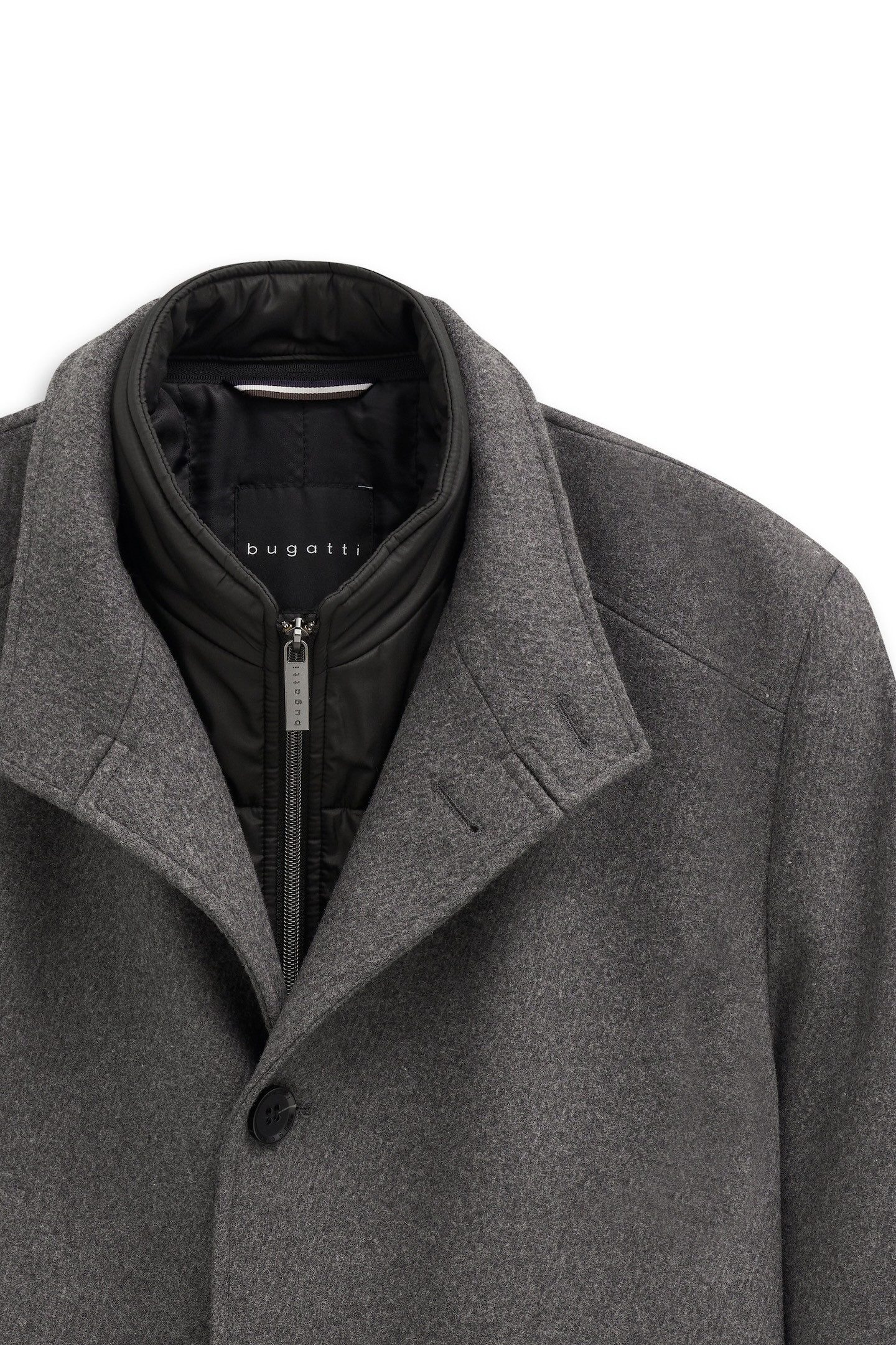 Bugatti Korte jas Westen-Inzet Modern Fit met Flexcity Stretch inzetstukken