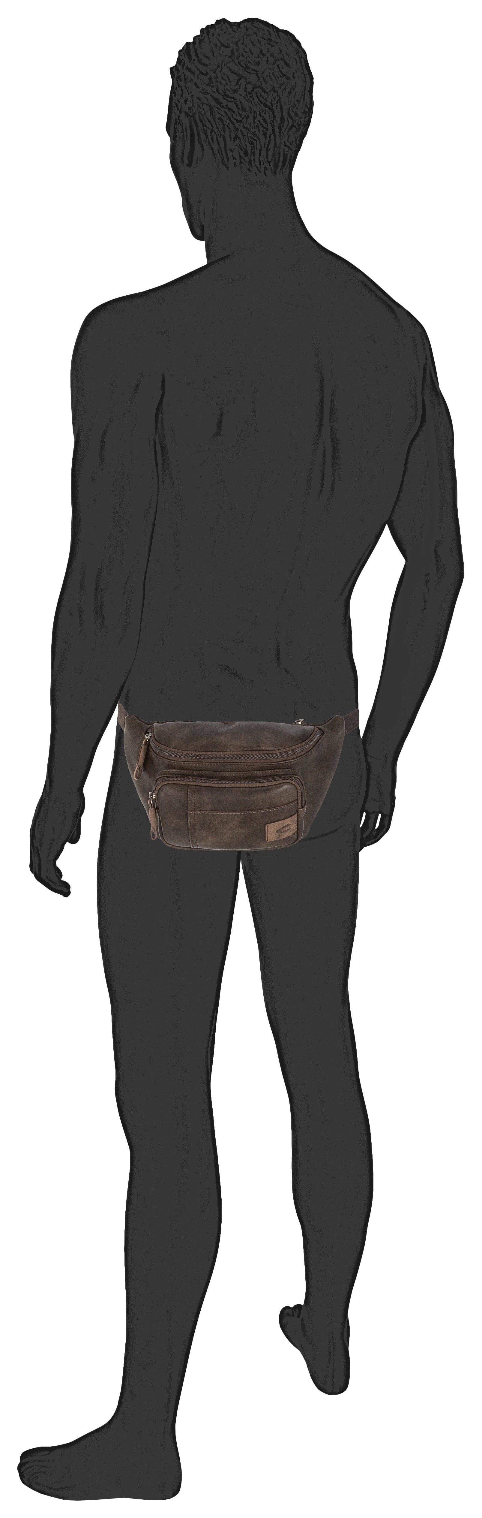 camel active Buiktasje Laos functionele metgezel met sportieve details ideaal voor dagelijks gebruik