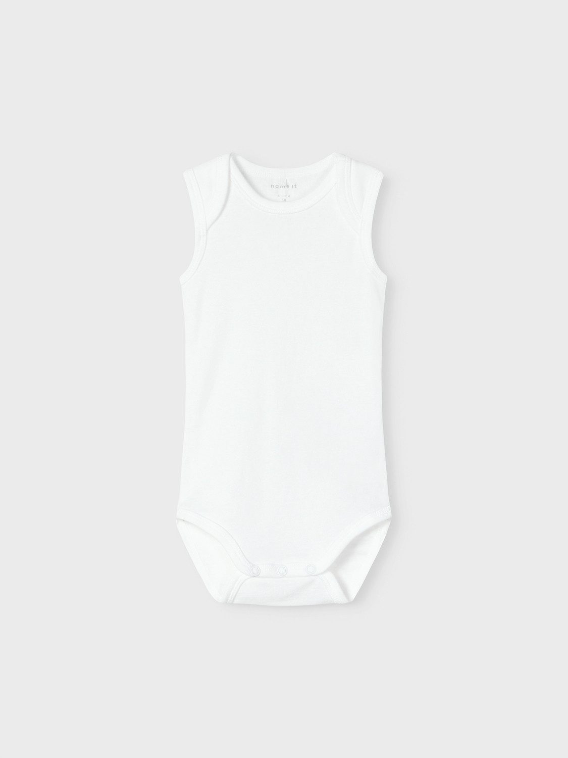 Name It Body NBNBODY 3P TANK SOLID WHITE 3 NOOS (set, 3-delig)