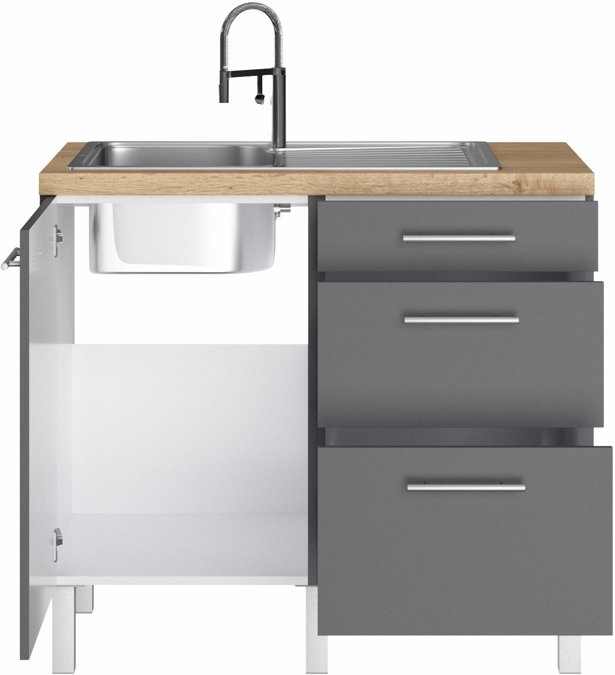 OPTIFIT Pantry keuken Lilly Breedte 100 cm