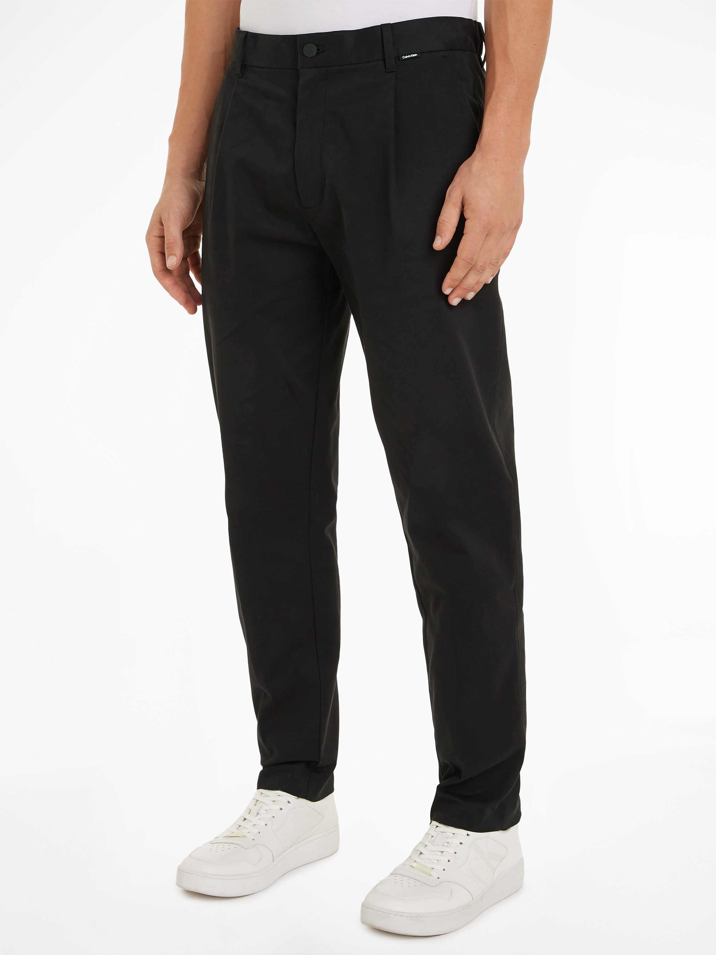 Calvin Klein Pantalon met vouw