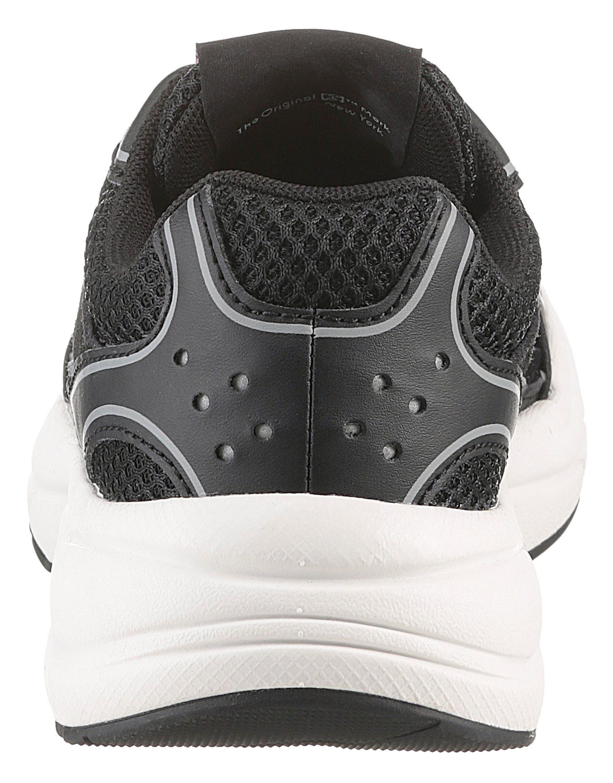 TOMMY JEANS Sneakers met sleehak THE CONEY , plateau, vrijetijdsschoen, lage schoen, veterschoen met contrast naden