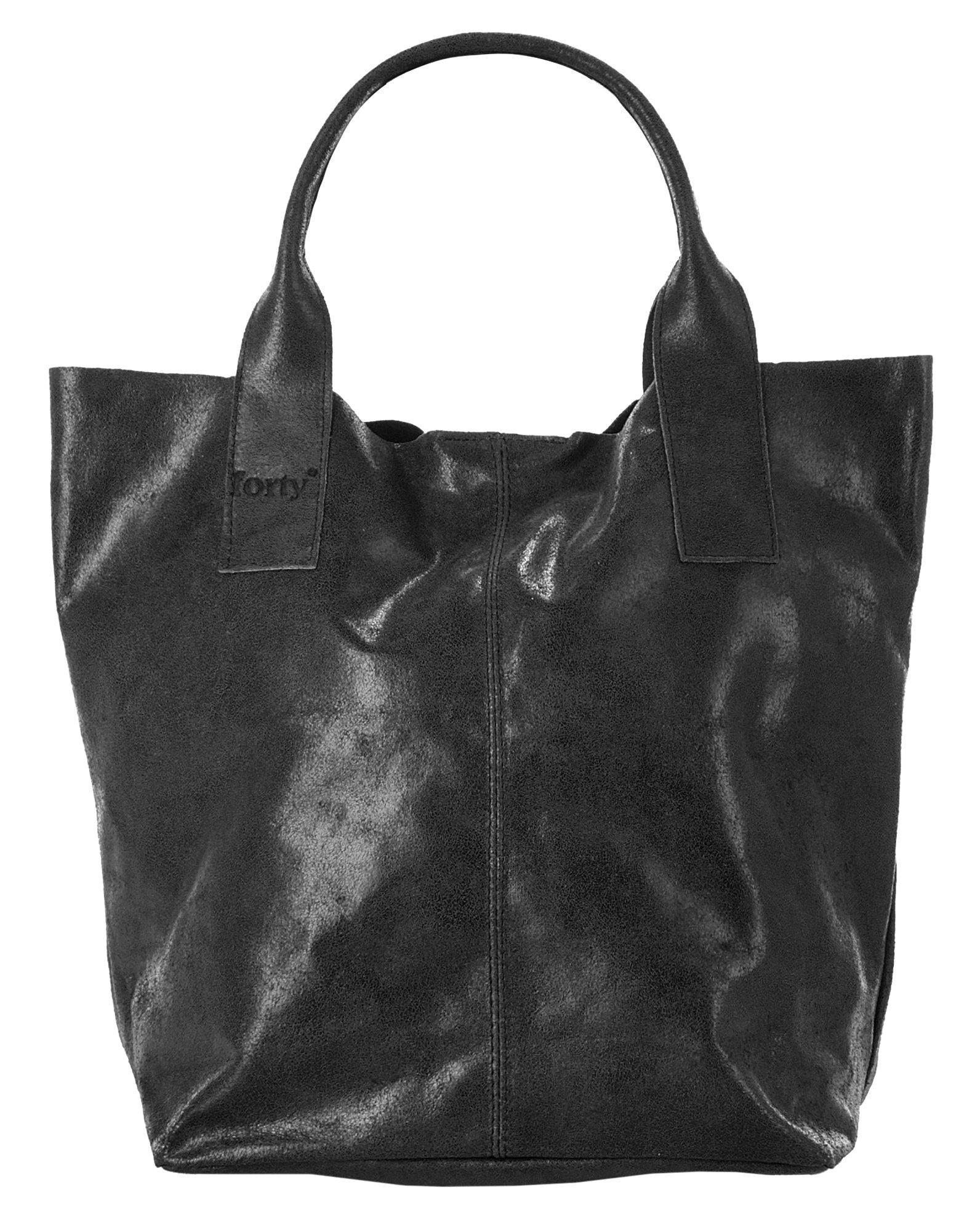 Forty Degrees Shopper echt leer, made in italy