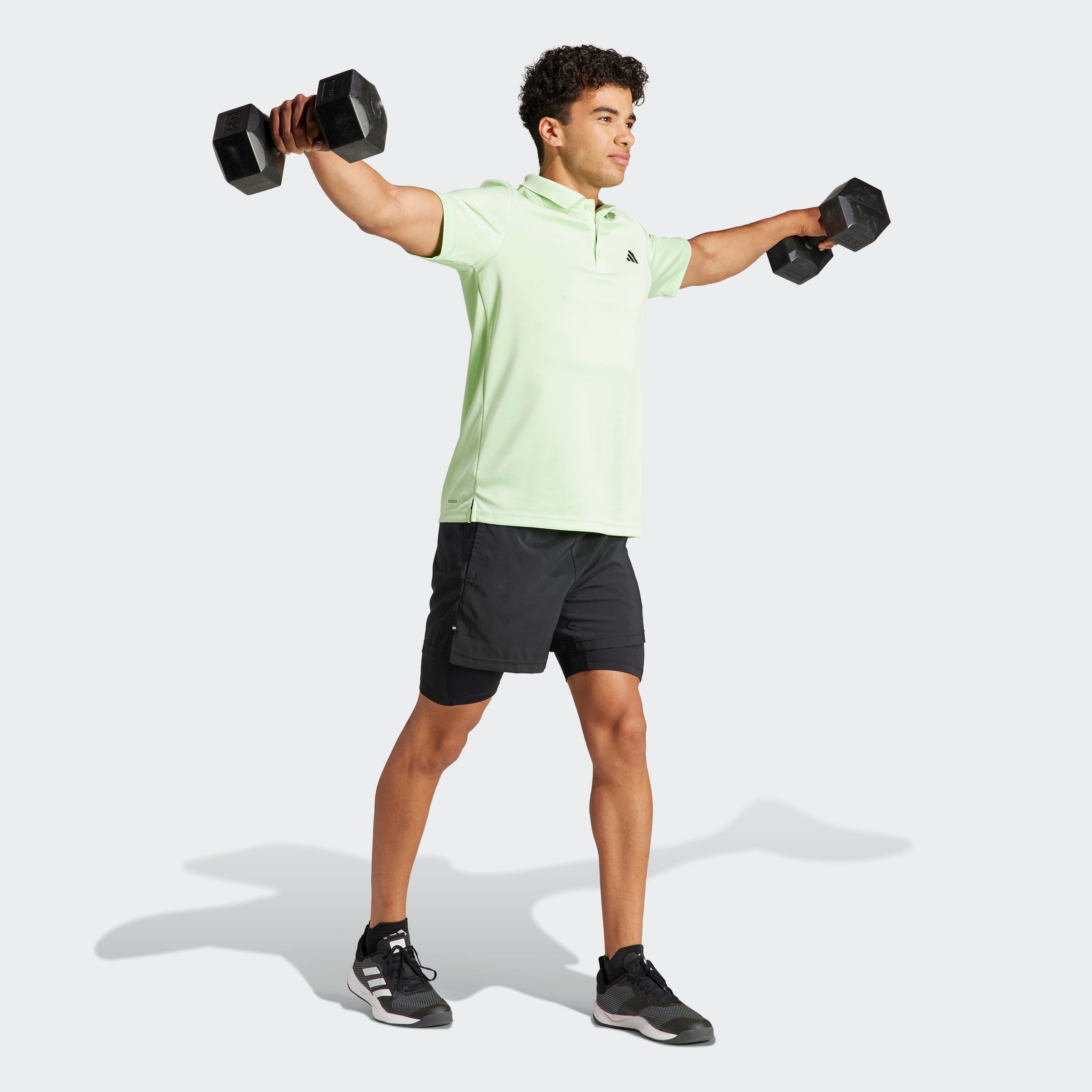 adidas Performance Short GYM+ WV 2in1 S (1-delig)