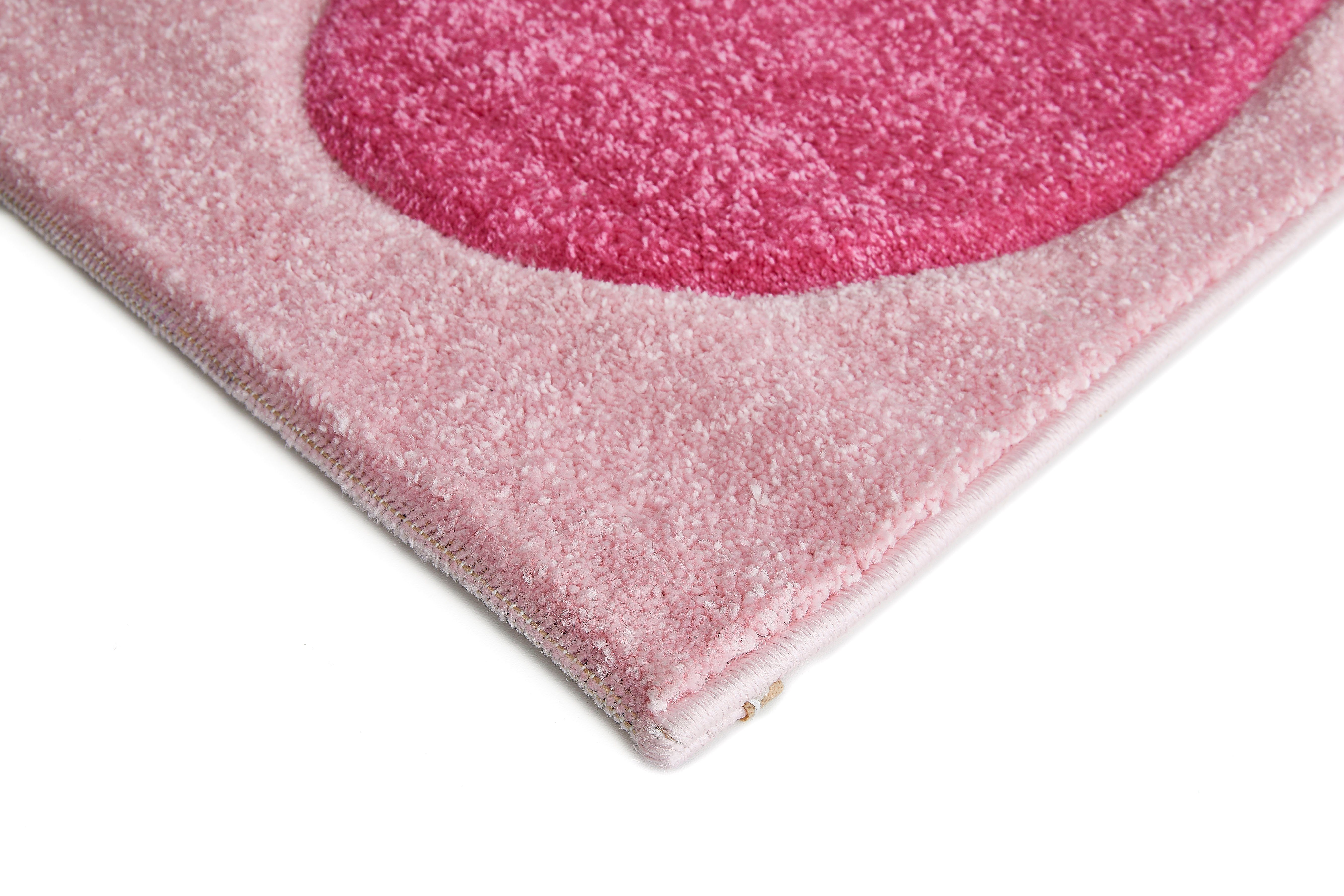 LUXOR living Kindervloerkleed Flair Korte pool, bloemen design, kinderkamer