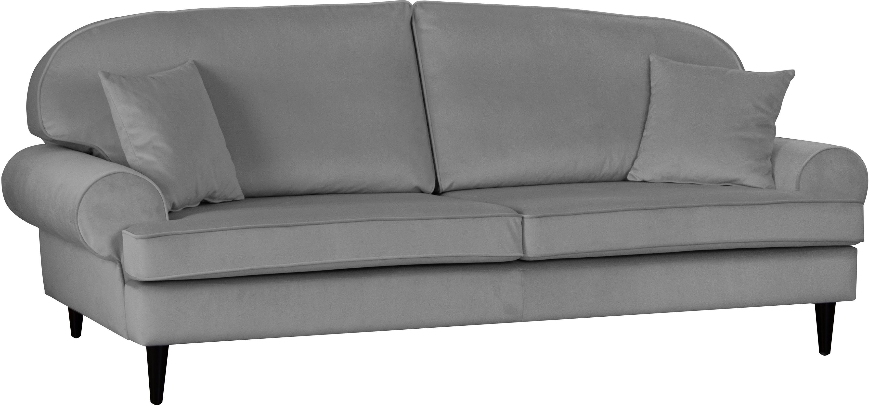 Home affaire 2-zitsbank Vitreux ook in bouclé-bekleding, incl. sierkussen