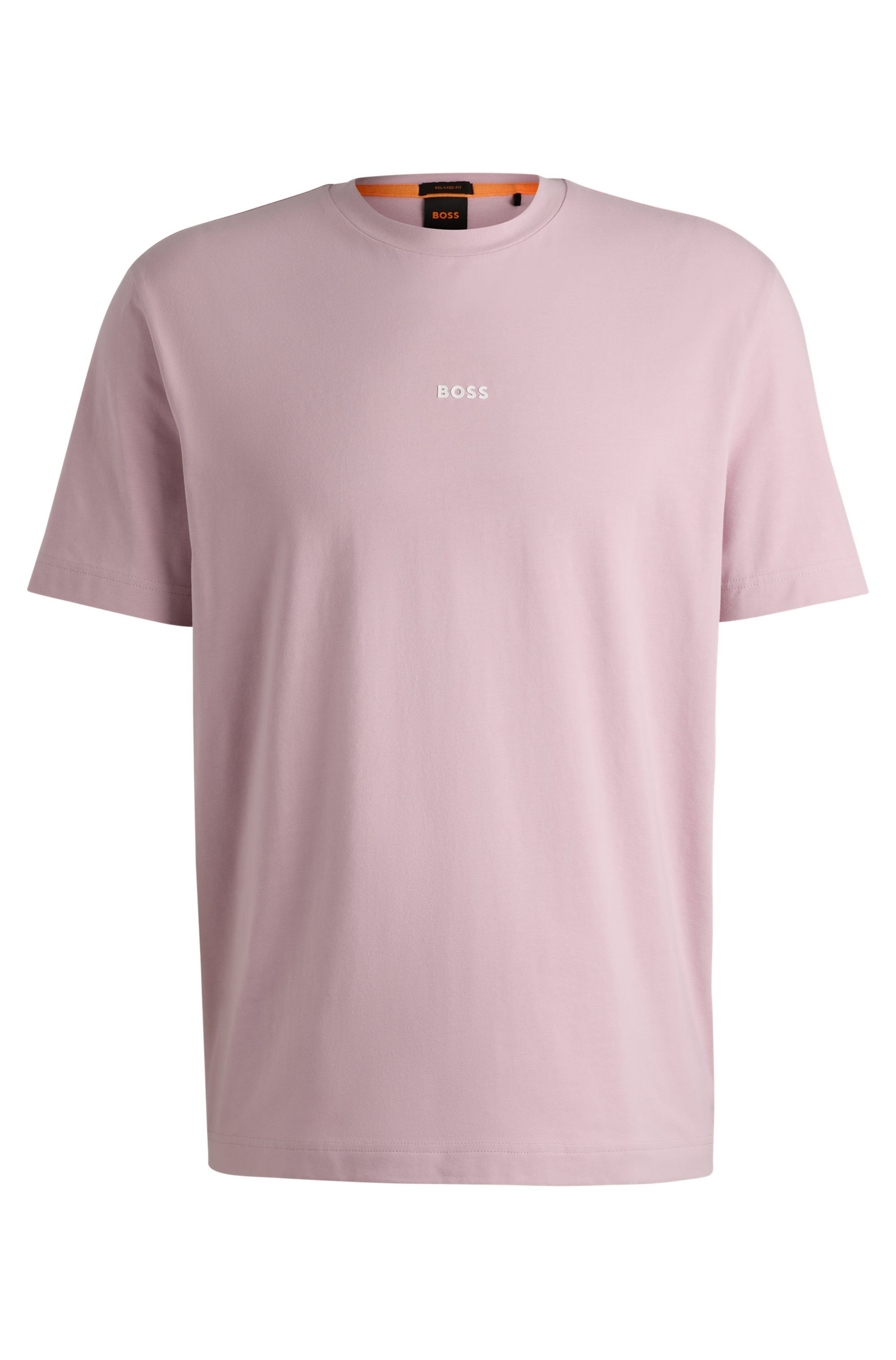 Boss Orange T-shirt met logoprint model 'TCHUP'