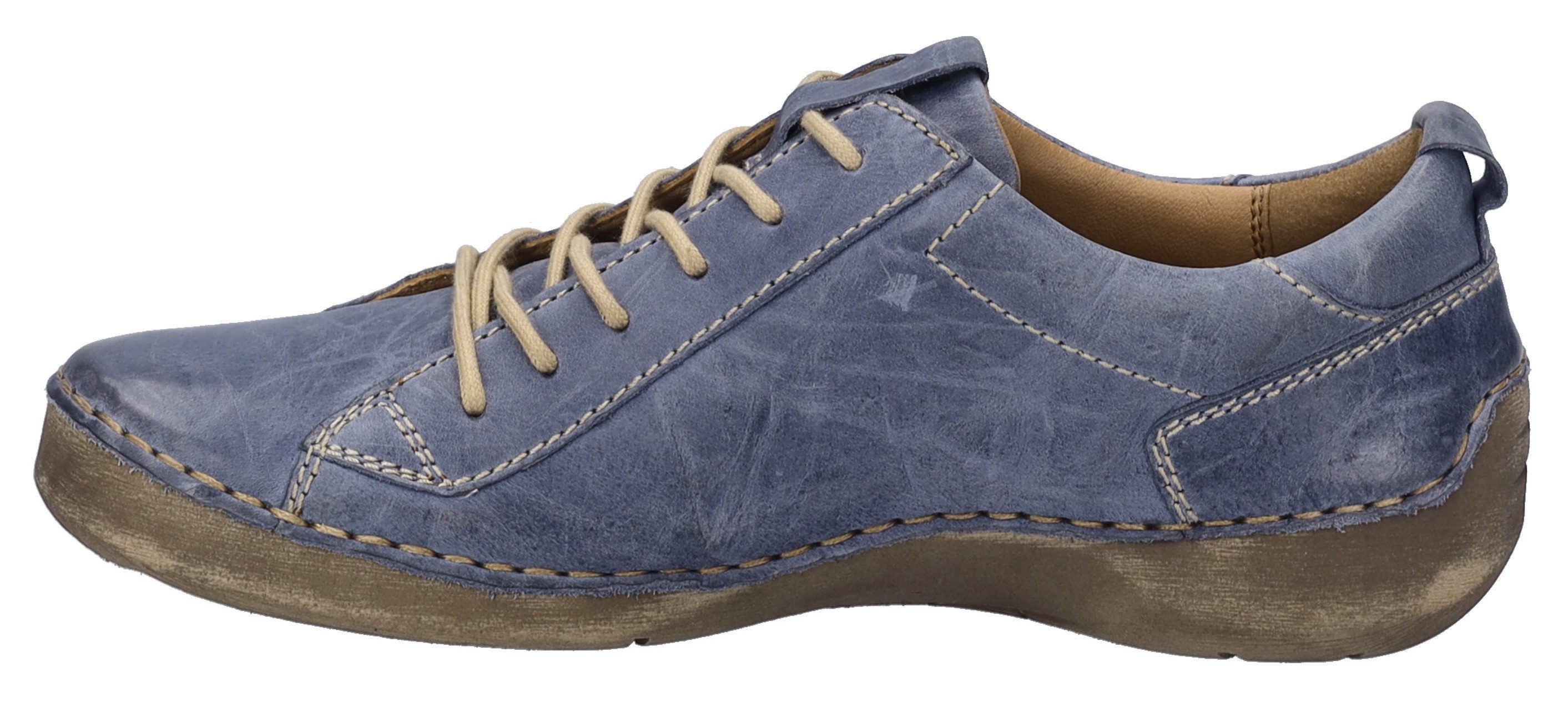 Josef Seibel Veterschoenen FERGEY 56 Vrijetijdsschoen, lage schoen, veterschoen met uitneembare binnenzool