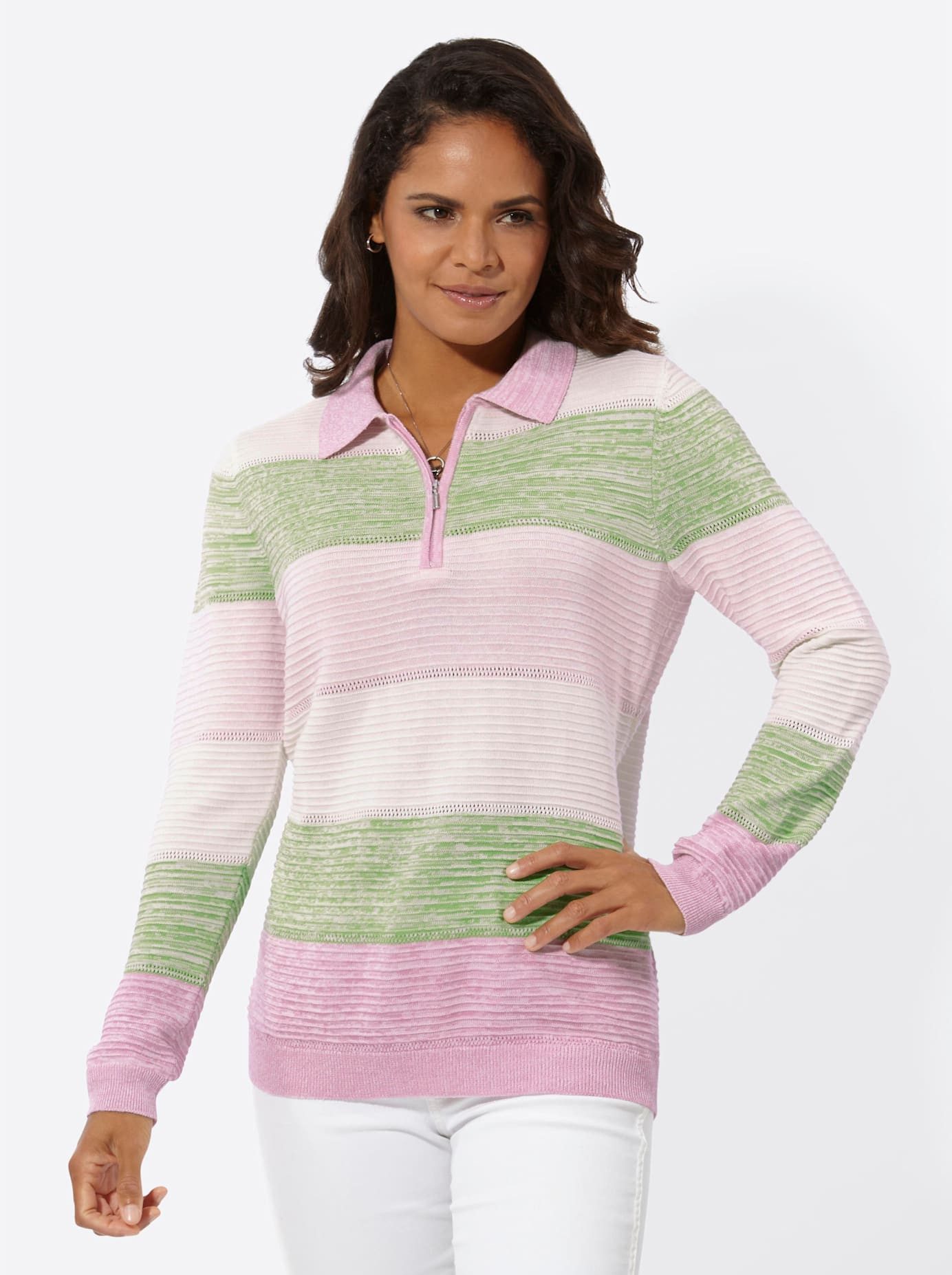 Casual Looks Trui met polokraag Trui