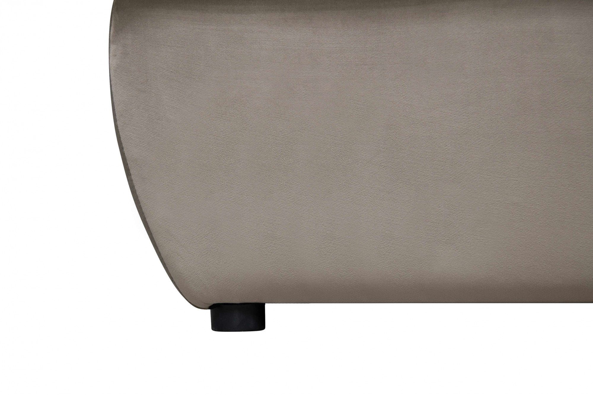 INOSIGN Zithoek BRISBANE nieuw U-model met verfijnd gestikt patroon, matte look, incl. sierkussens