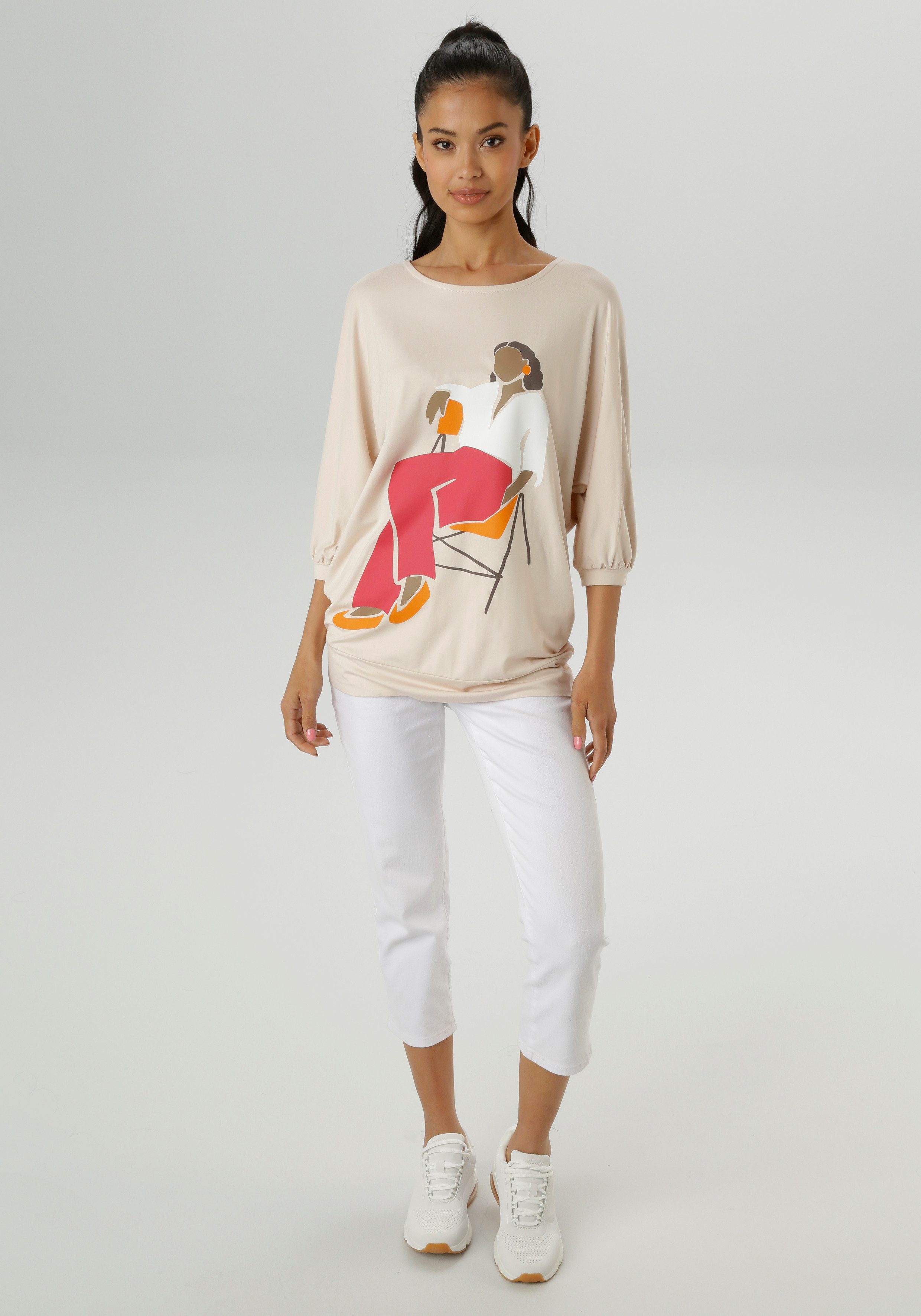 Aniston SELECTED Shirt met vleermuismouwen