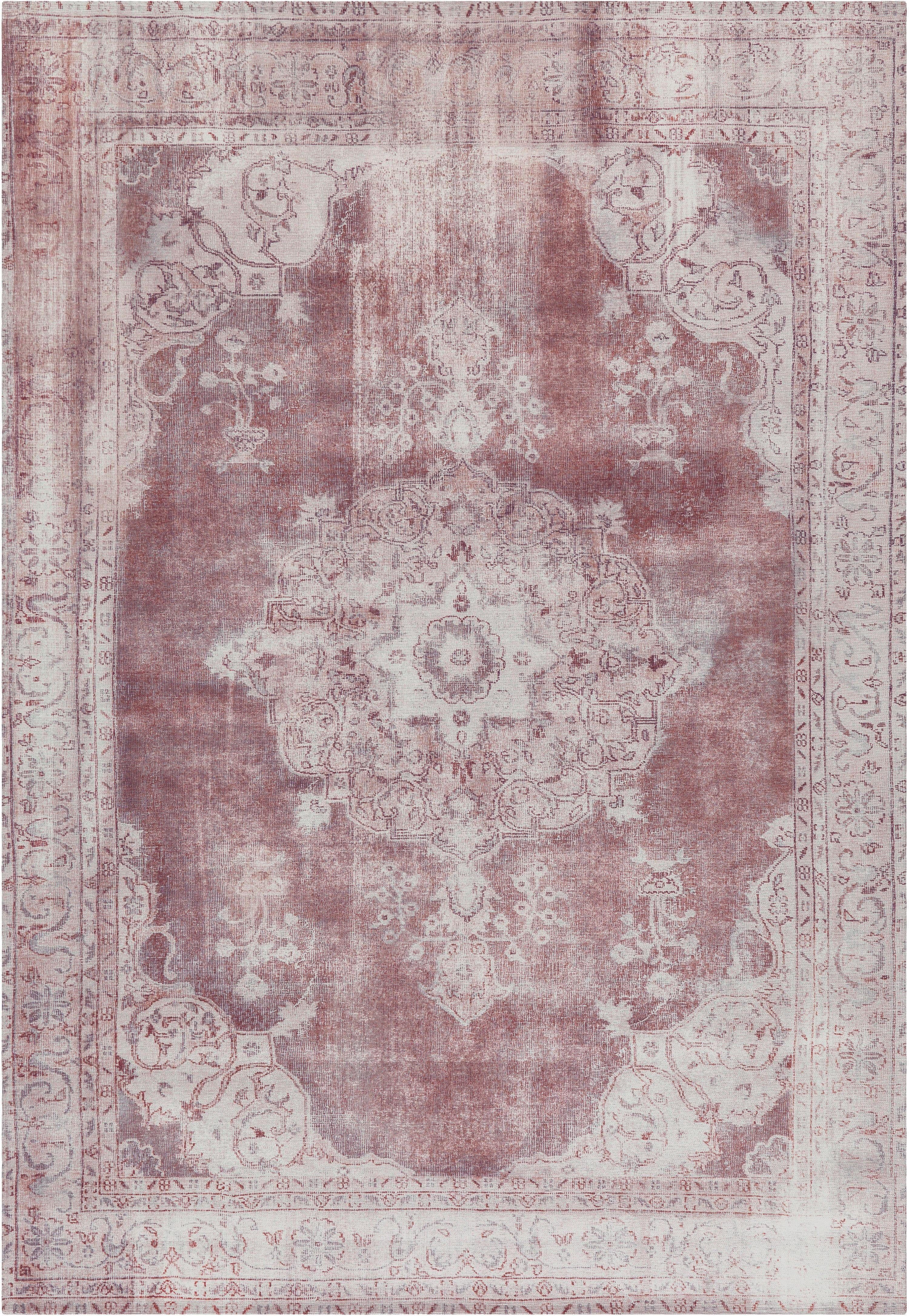 my home Vloerkleed Rayan Oriëntaals design, vintage, korte pool, vloerkleed met randdessin