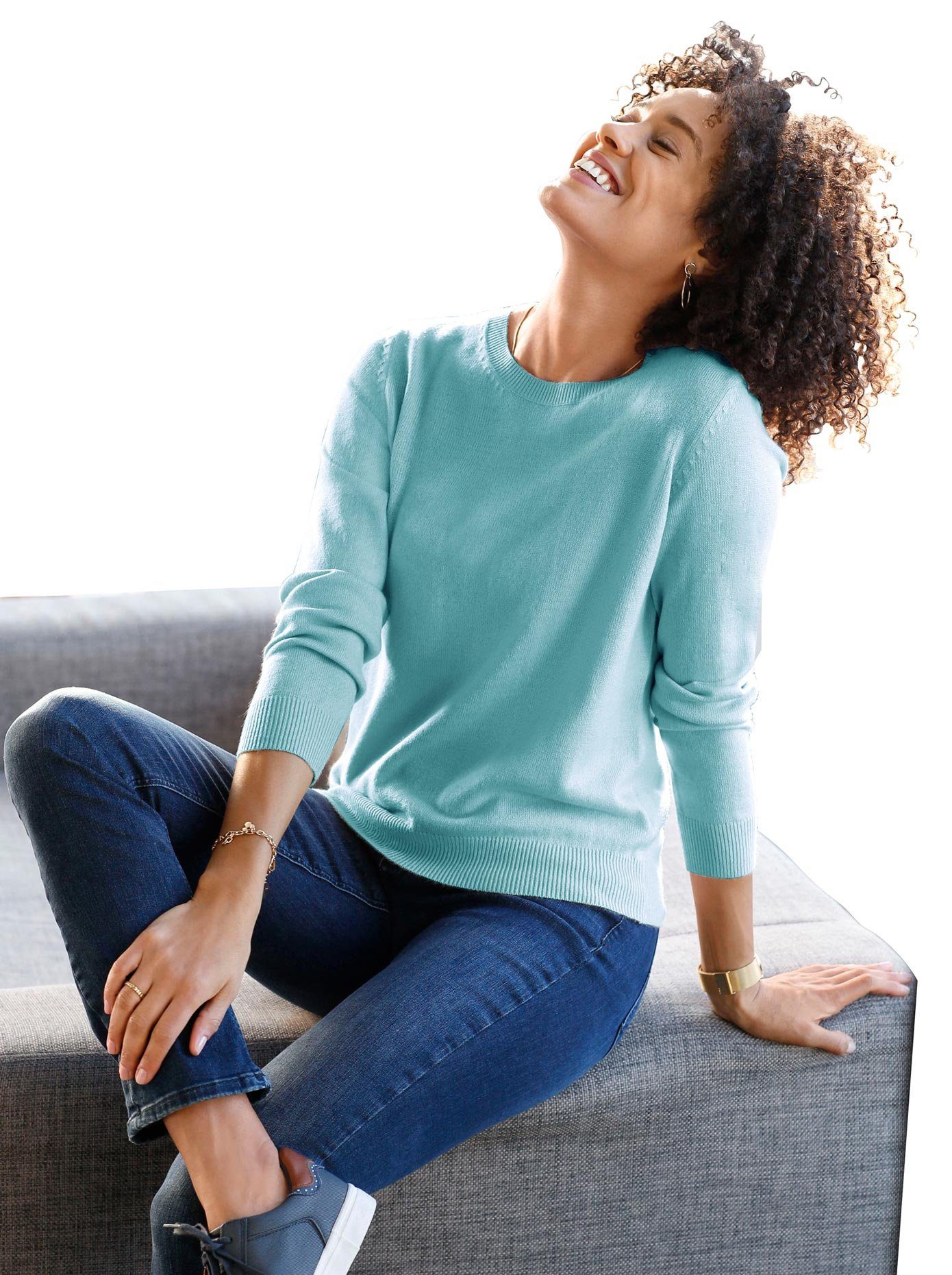 Classic Basics Trui met ronde hals