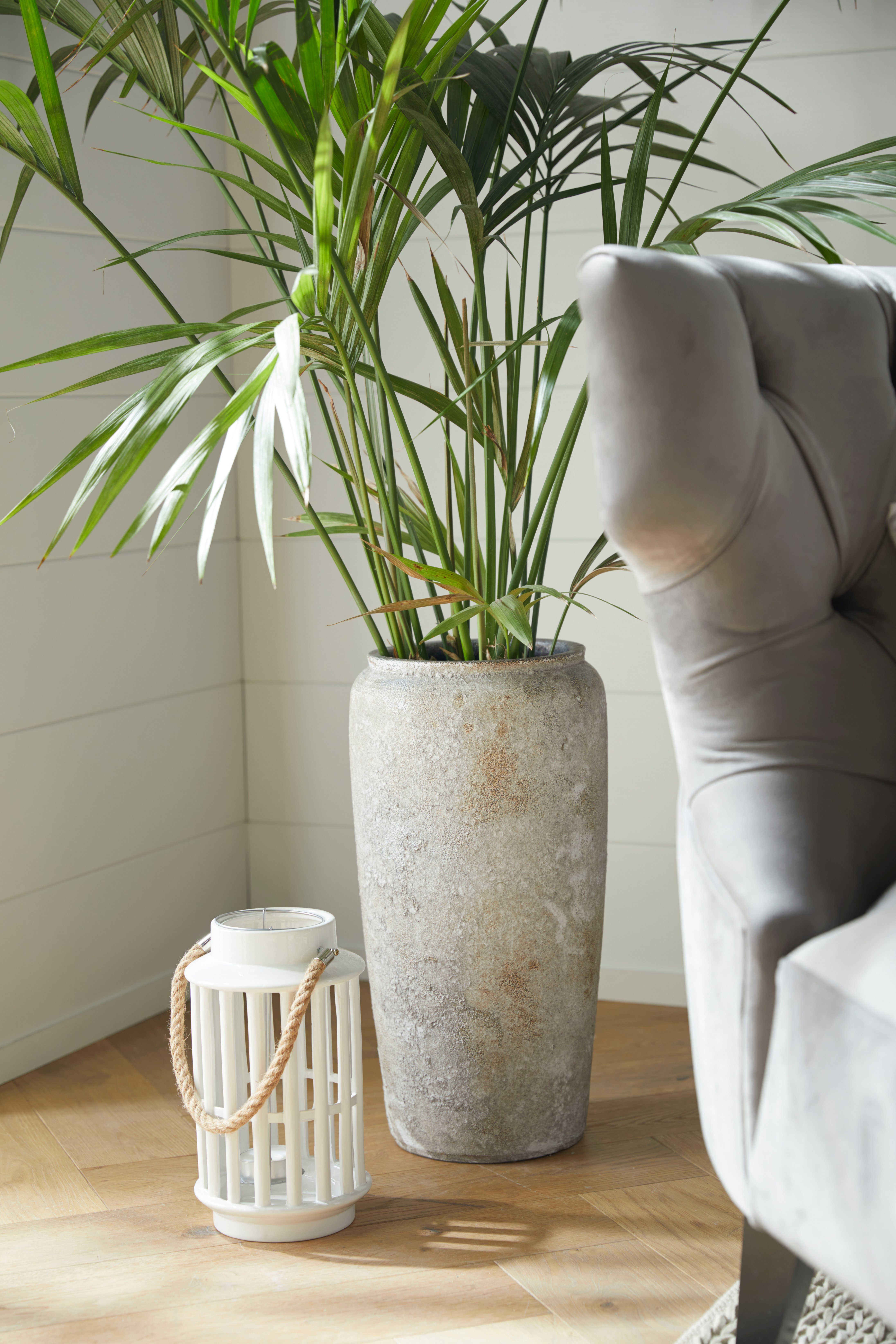 Timbers Vloervaas Quogue Decoratieve vaas van keramiek, in steen-look (1 stuk)