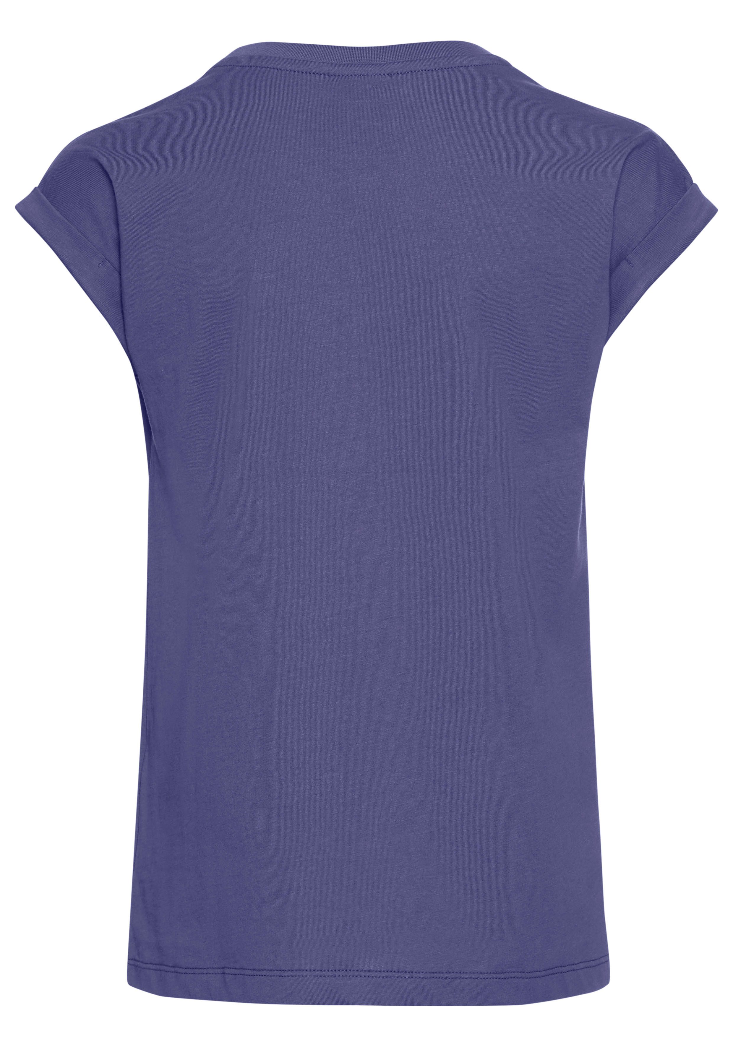 KIDSWORLD T-shirt Bevor Du fragst: NEIN! Korte mouwen, met print, ronde hals