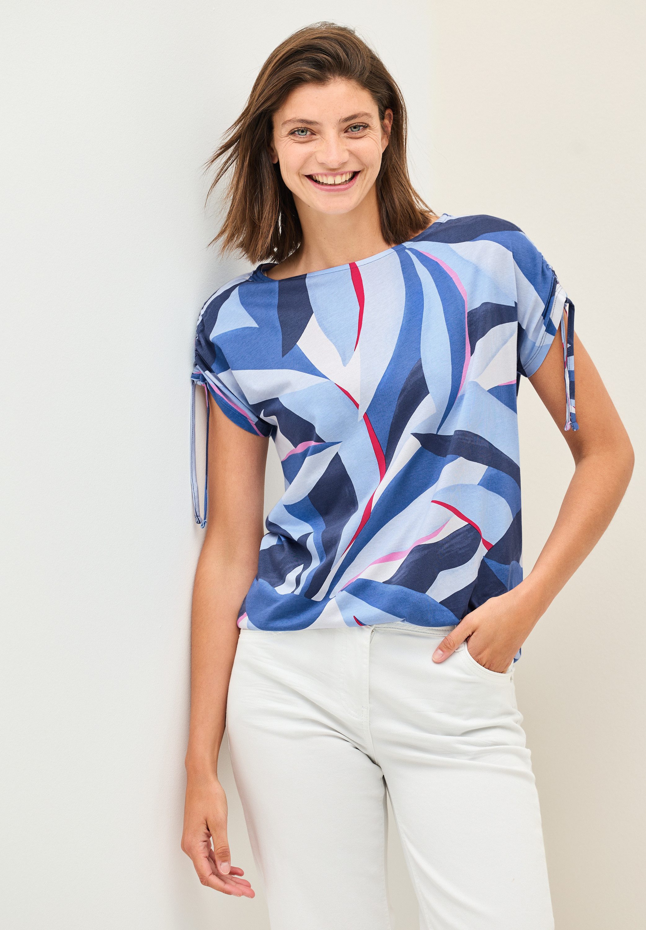 Cecil T-shirt met print all-over