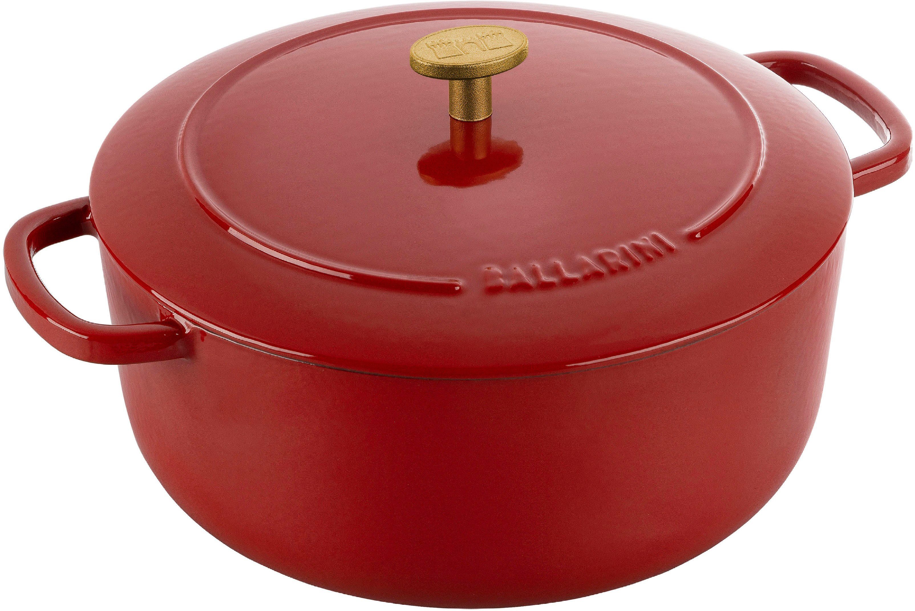 Ballarini Bellamonte braadpan rond 24cm 4L Rood