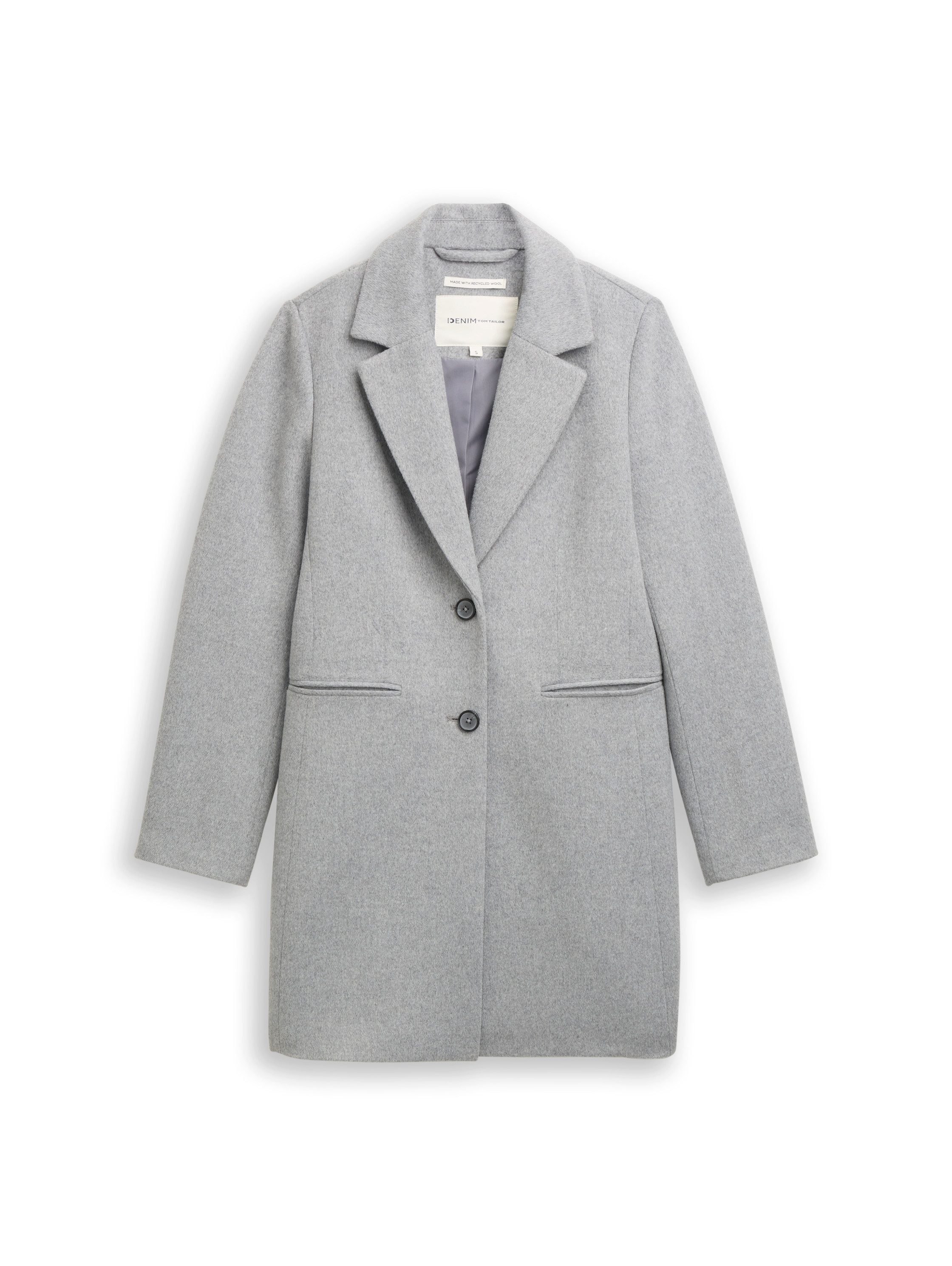 Tom Tailor Denim Wollen jas