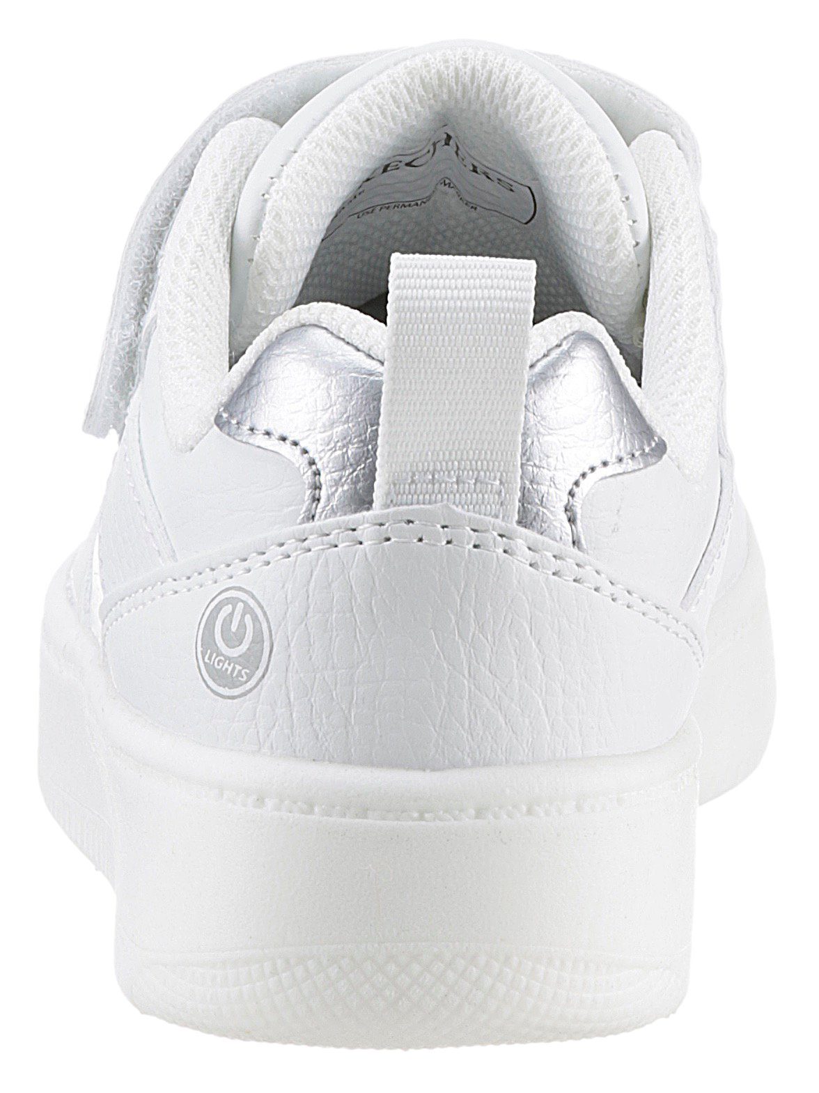 Skechers Sneakers Knipperschoen SPORT COURT 92- SHOW MADDOX veterschoen met knipperfunctie, maat sjabloon om te downloaden