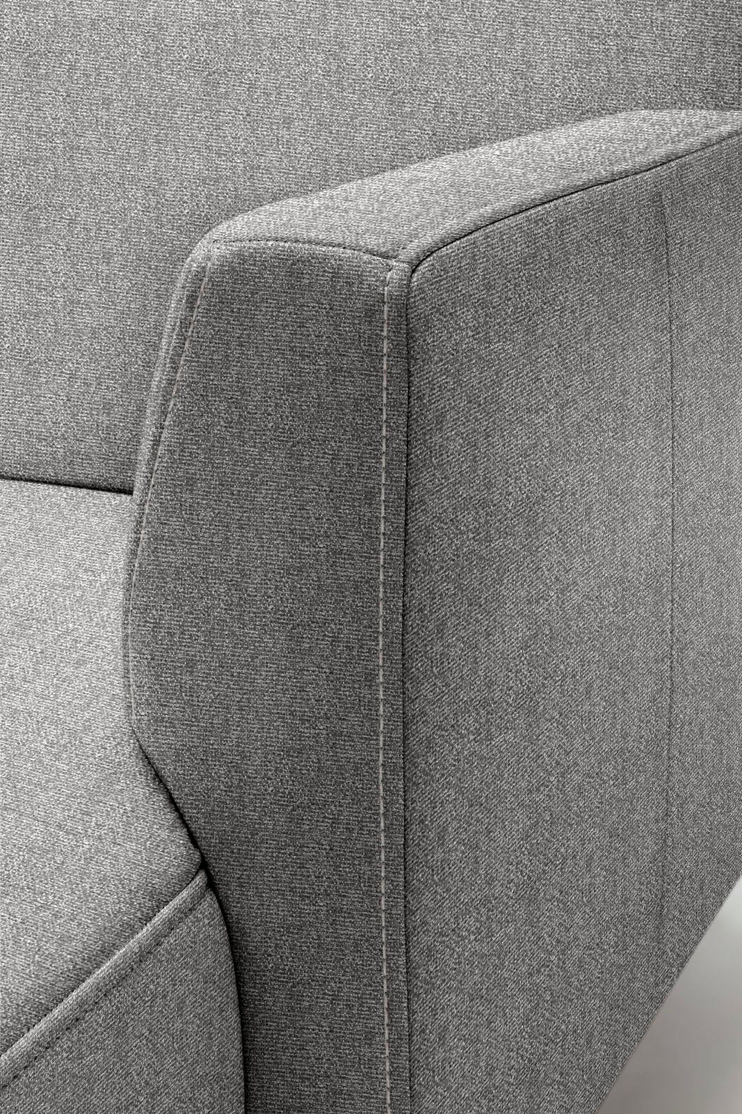 Creation BY ROLF BENZ Hoekbank CR.446 in een minimalistische, gewichtloze look, breedte 275 cm