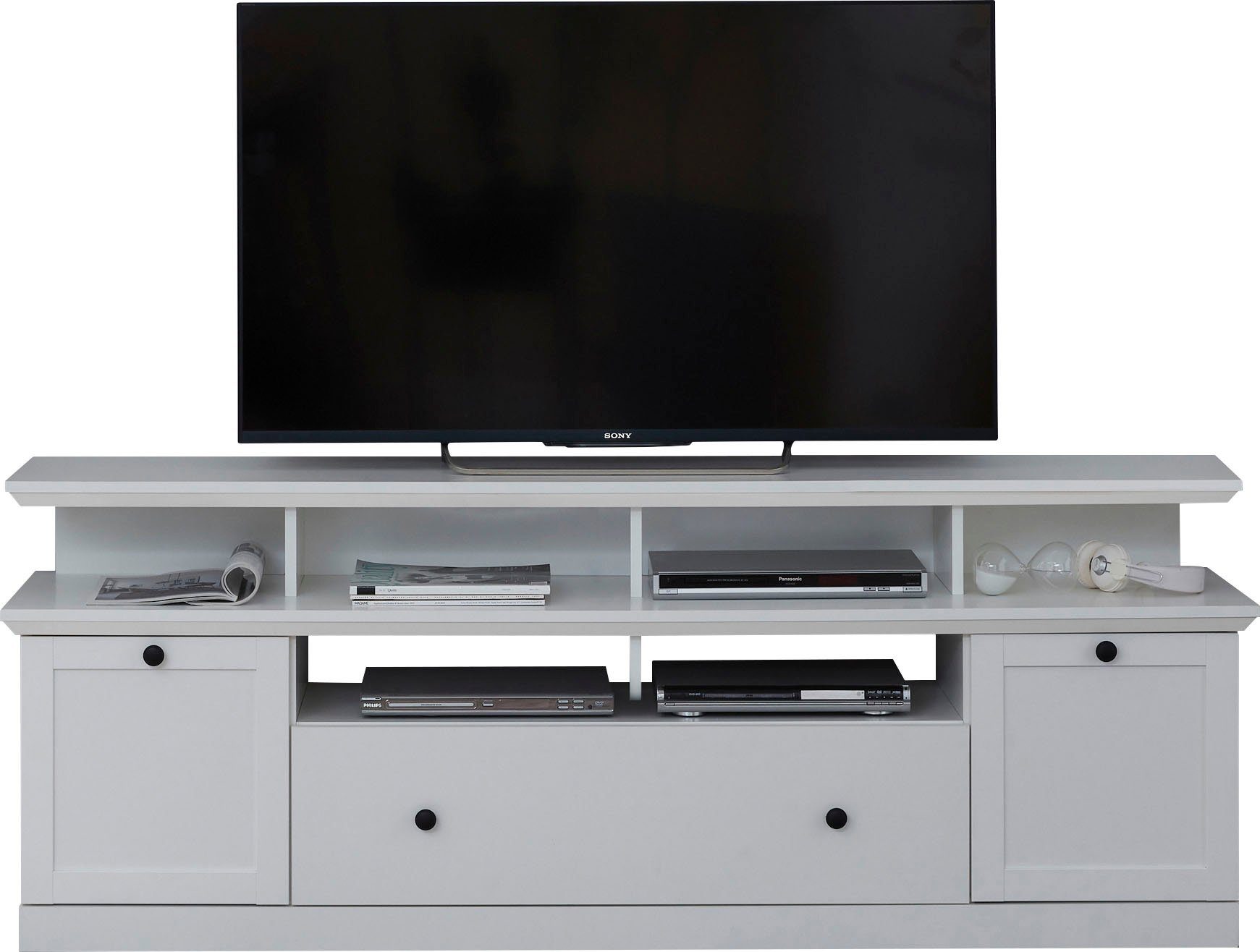 Home affaire Tv-meubel Örebro Commode, tijdloze landhuisstijl, verlichting optioneel
