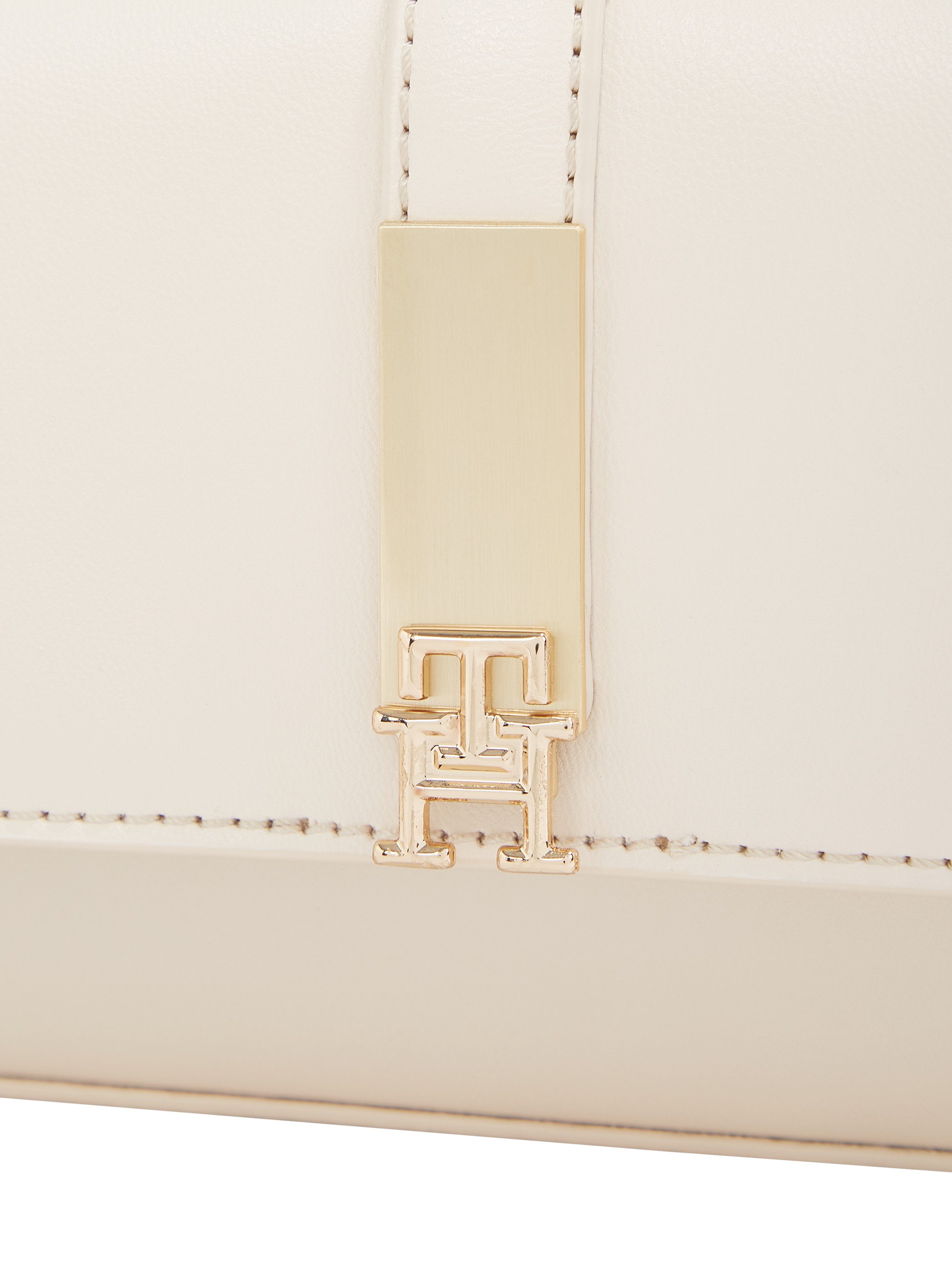 Tommy Hilfiger Schoudertas TH HERITAGE MINI CROSSOVER CHAIN , avondtas, mini tas, schoudertas met goudkleurige details