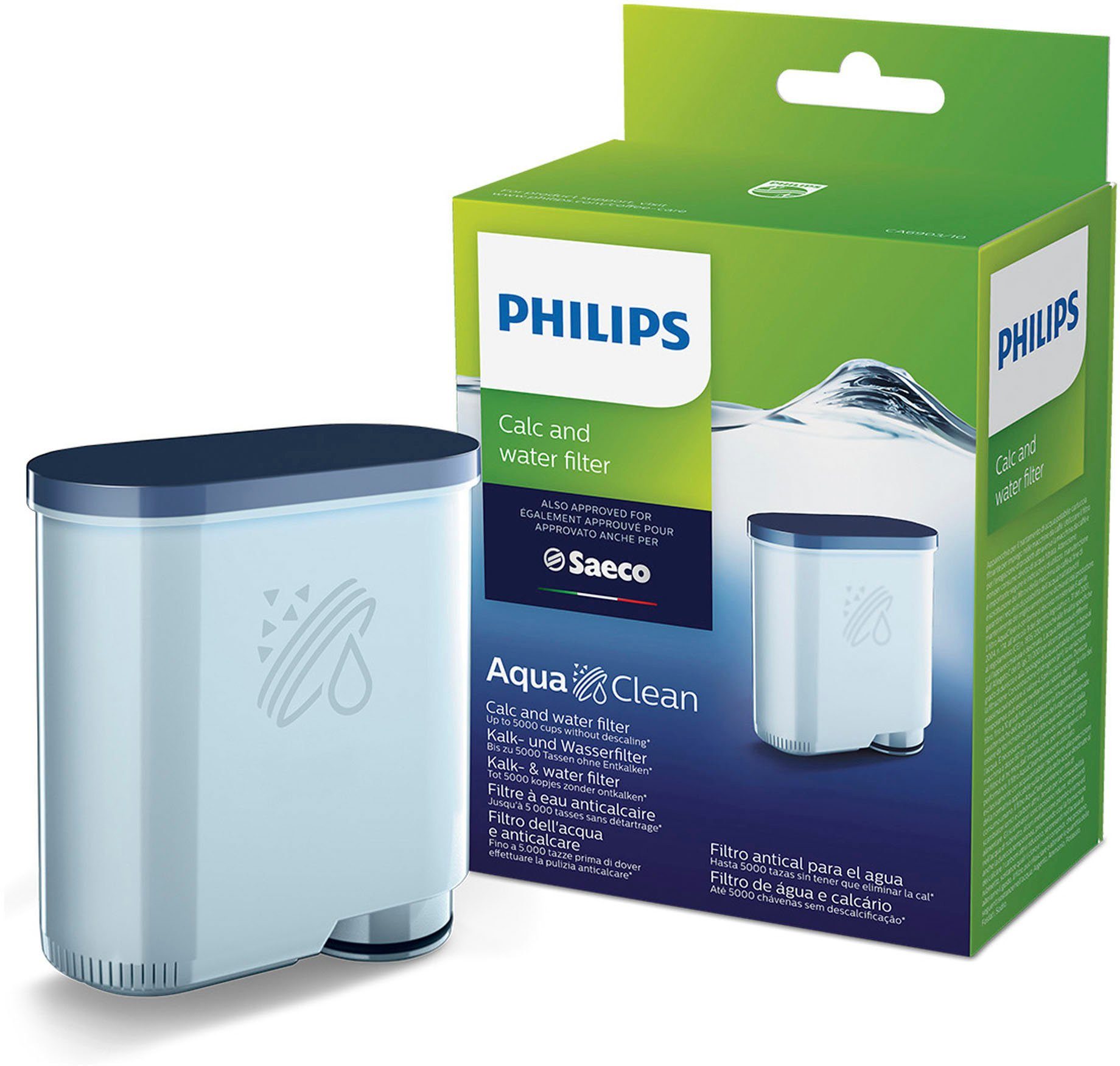 Philips Waterfilter Philips Saeco CA6903/10 AquaClean, Accessoire voor Philips Saeco...