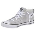 converse sneakers chuck taylor all star street canvas mid grijs