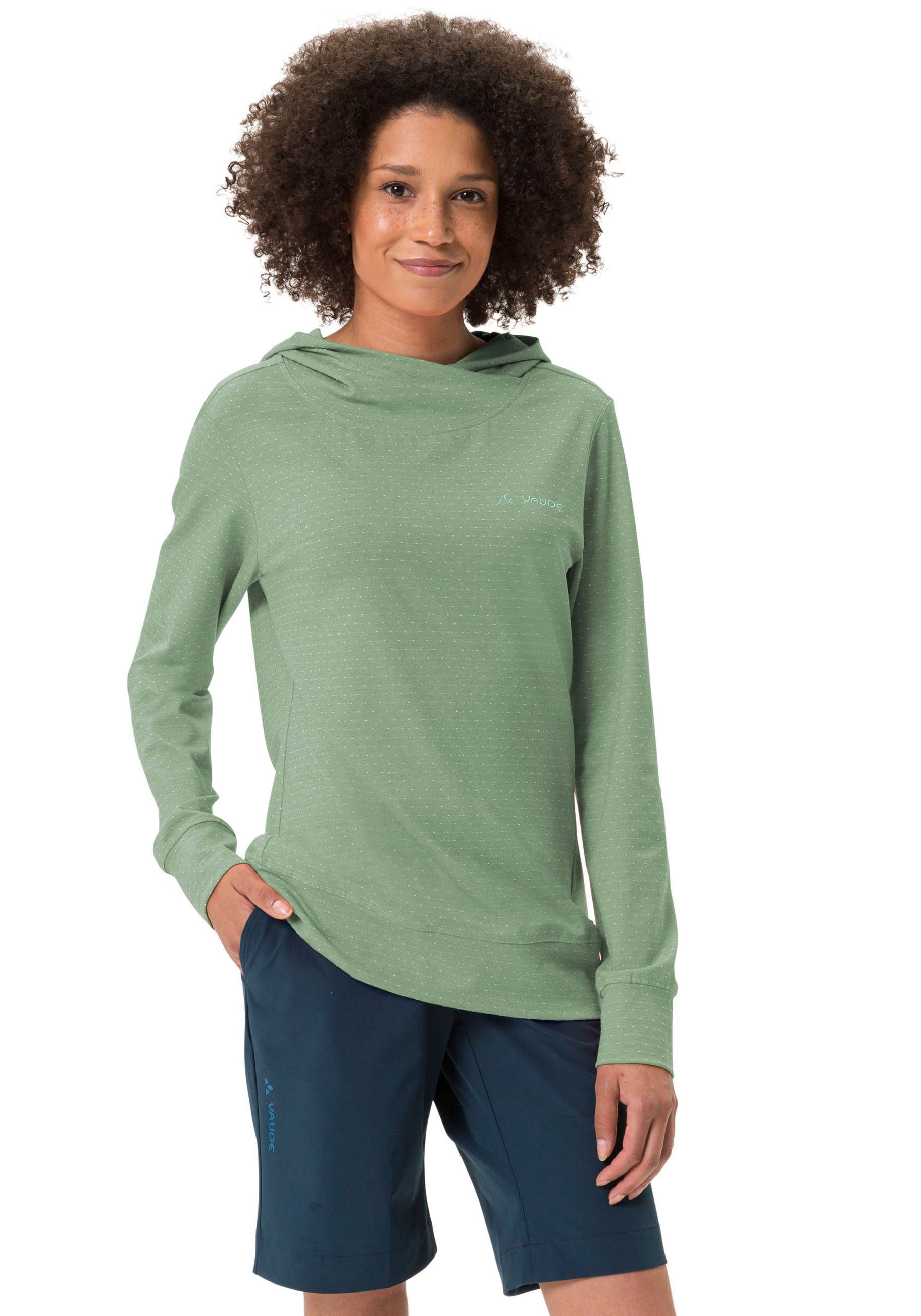 VAUDE Hoodie WOMEN'S TUENNO PULLOVER Logo-embossing op de arm (1-delig)