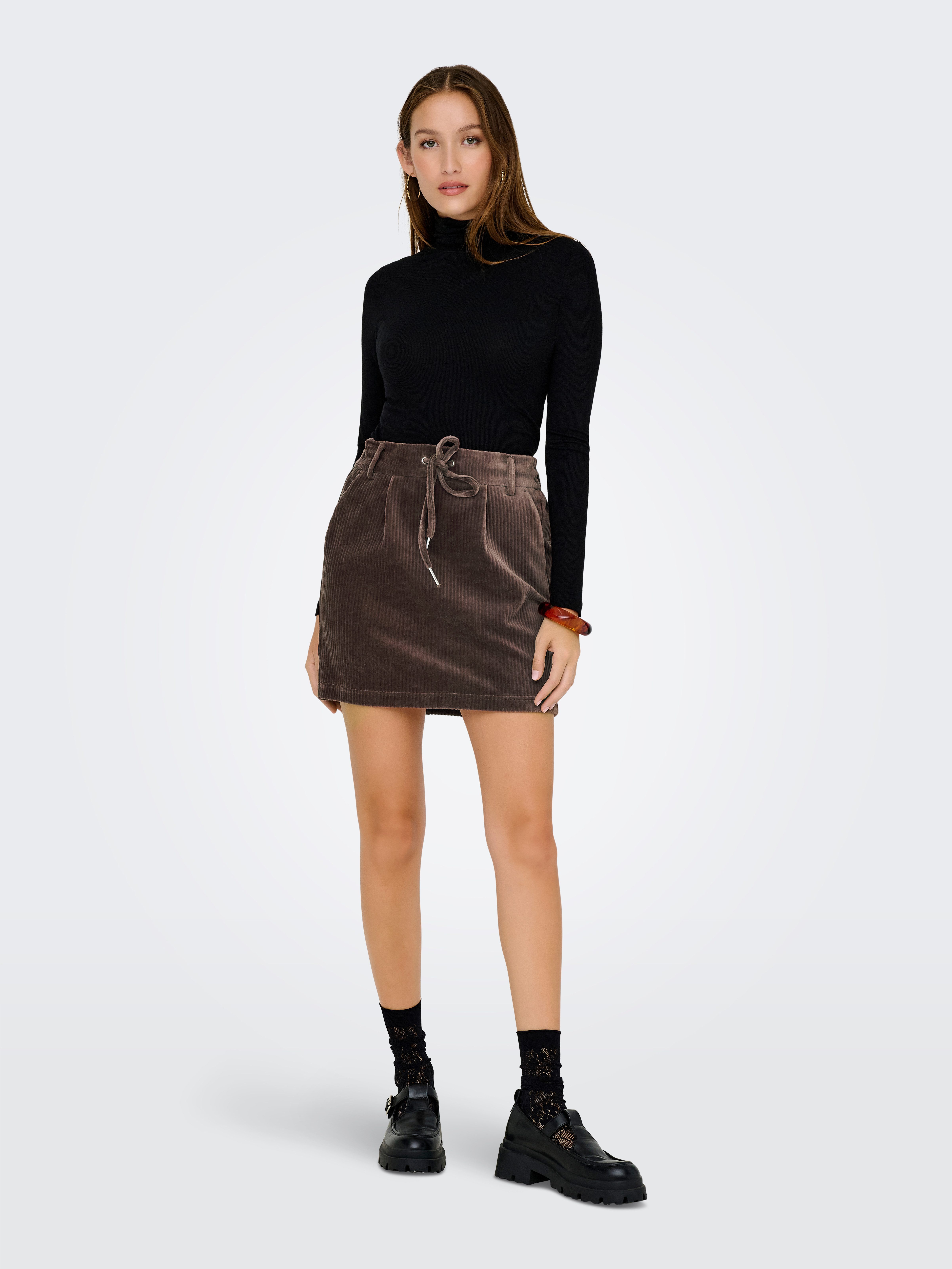 Only Cordrok ONLPOPTRASH CORDEROY SKIRT PNT