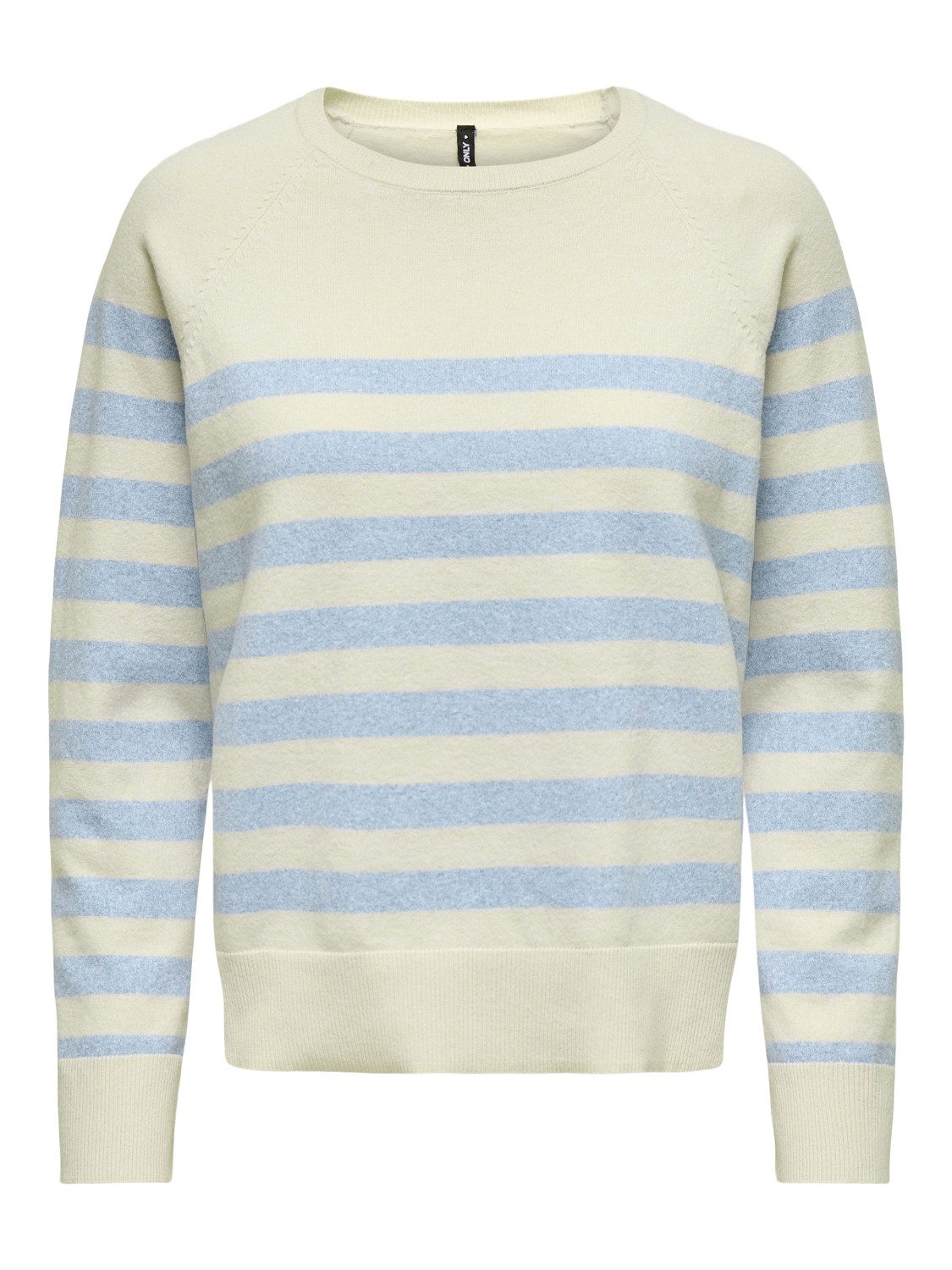 Only Trui met ronde hals ONLAMA LIFE LS RAGLAN O-NECK CC KNT