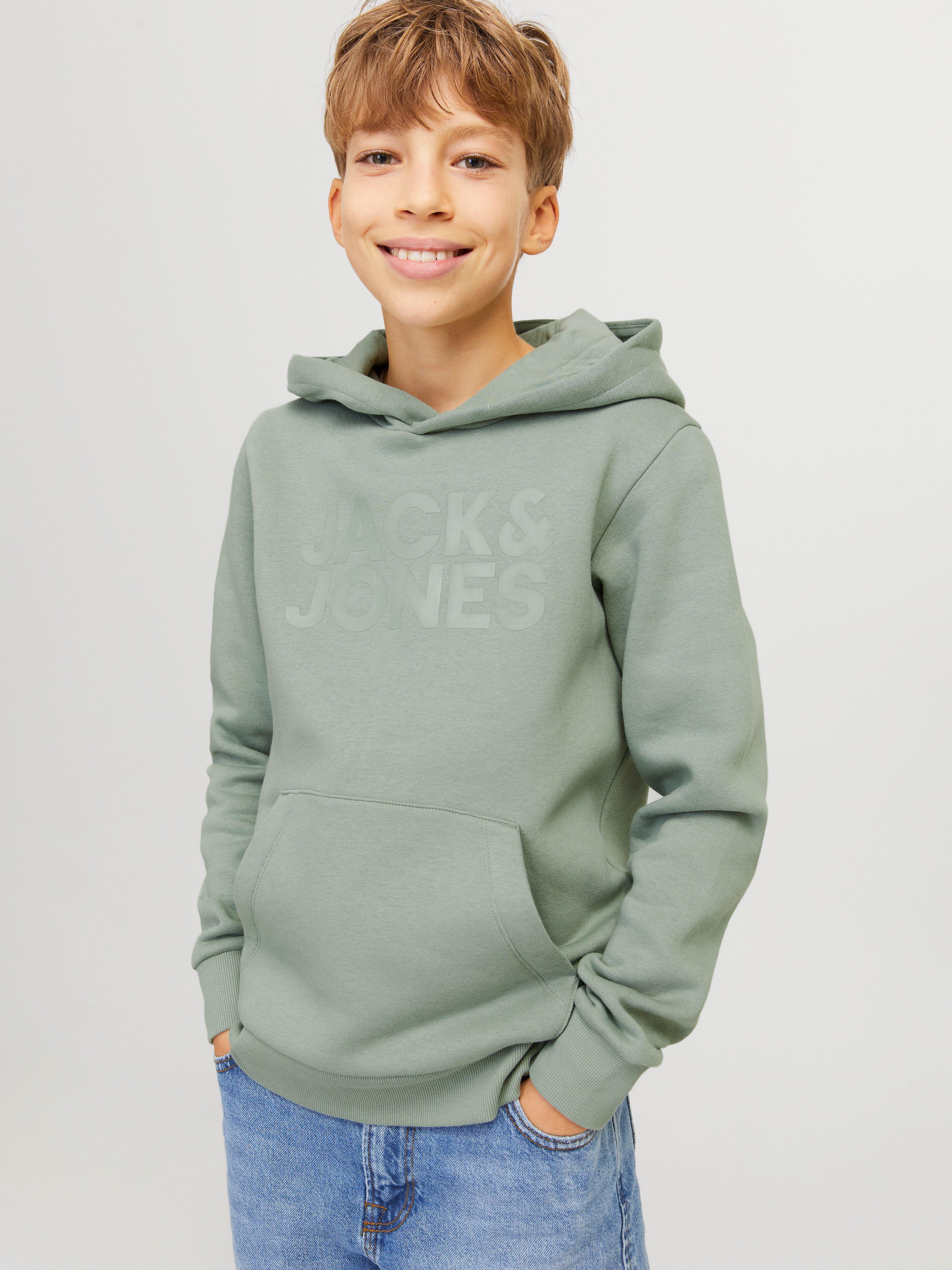 Jack & Jones Junior Hoodie JJECORP LOGO SWEAT HOOD