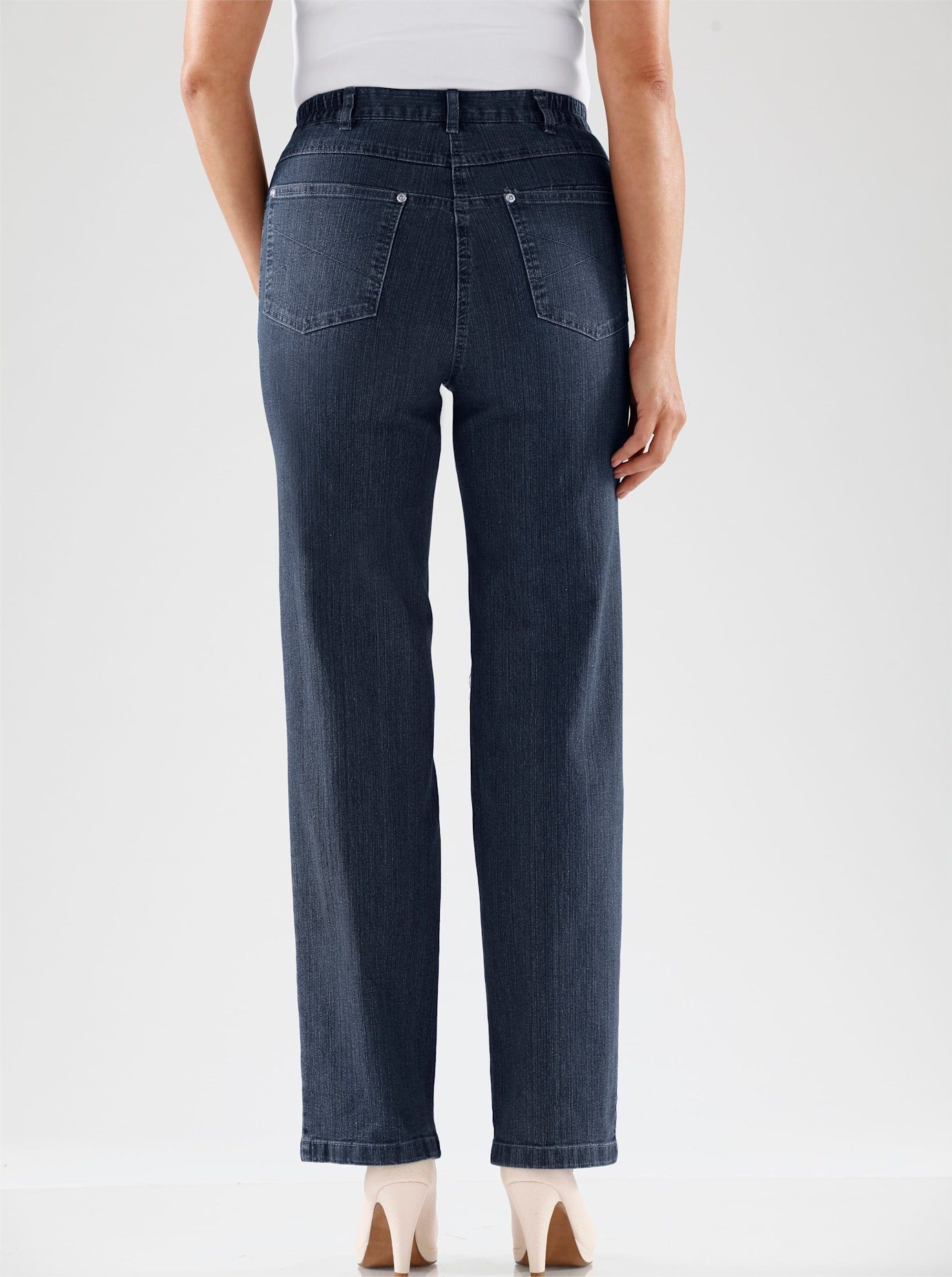 Casual Looks Jeans met elastische band