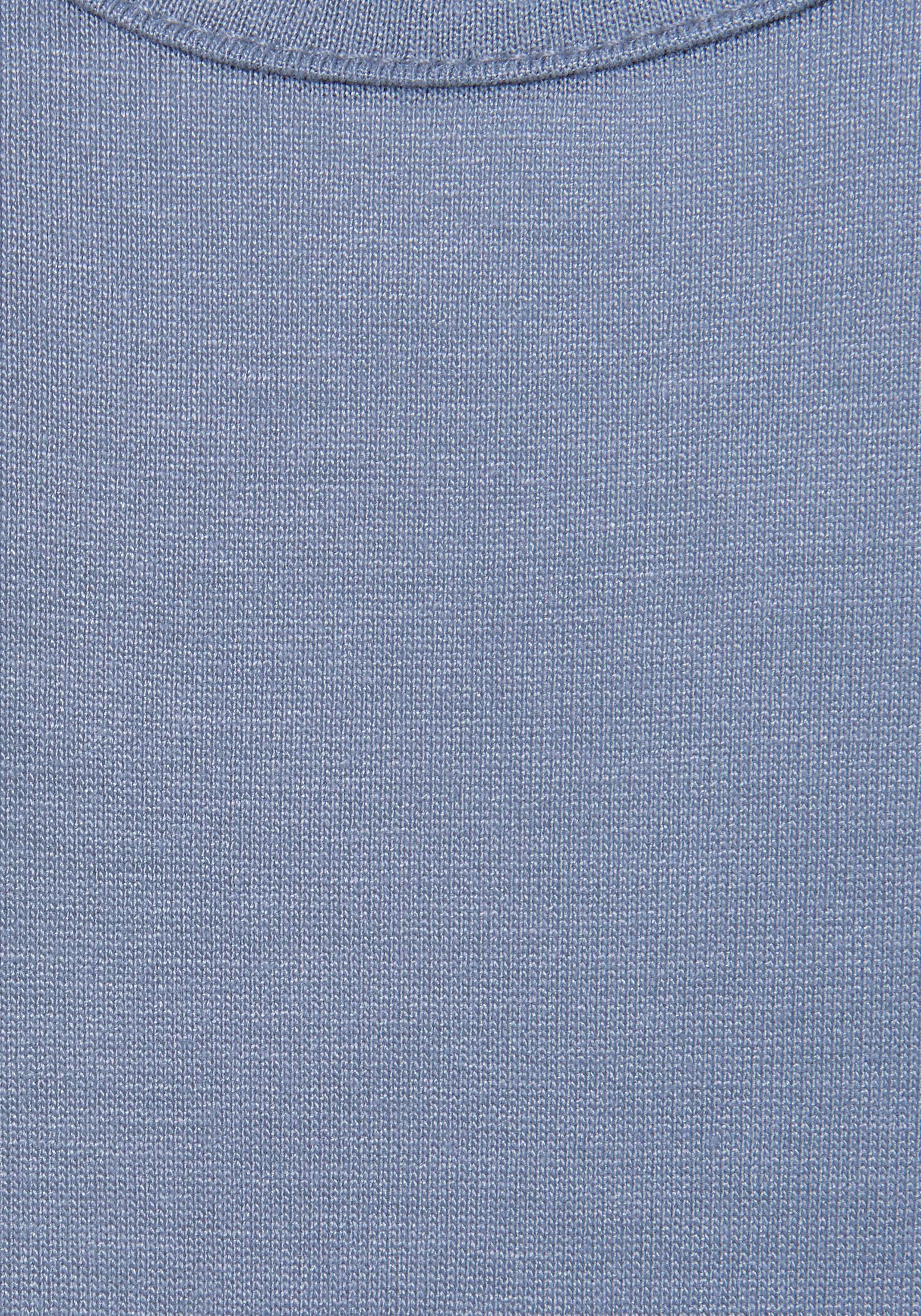 Lascana Strandtop met rimpeling op de schouders comfortabel damestop figuuraccentuerend