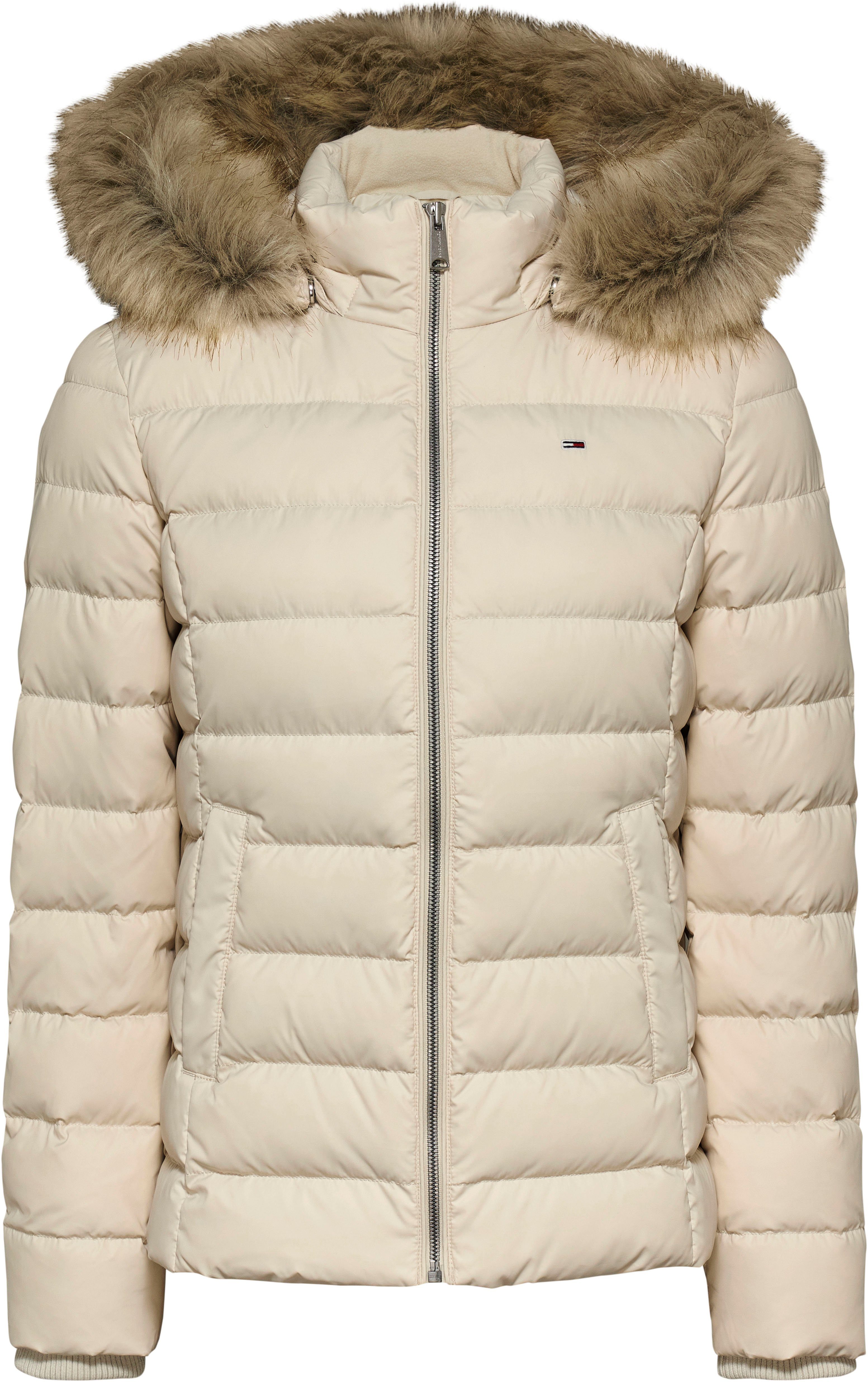 TOMMY JEANS Gewatteerde jas TJW BASIC HOODED DOWN JACKET EXT