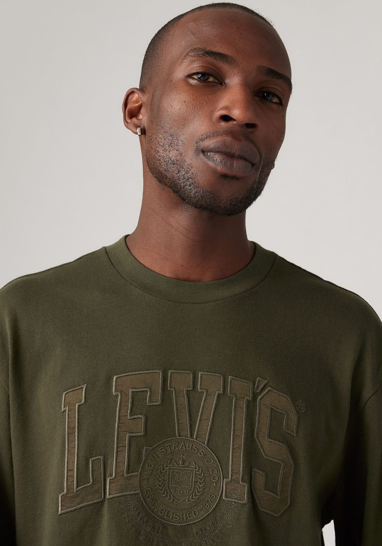 Levi's Shirt met lange mouwen LS GRAPHIC AUTHENTIC TEE